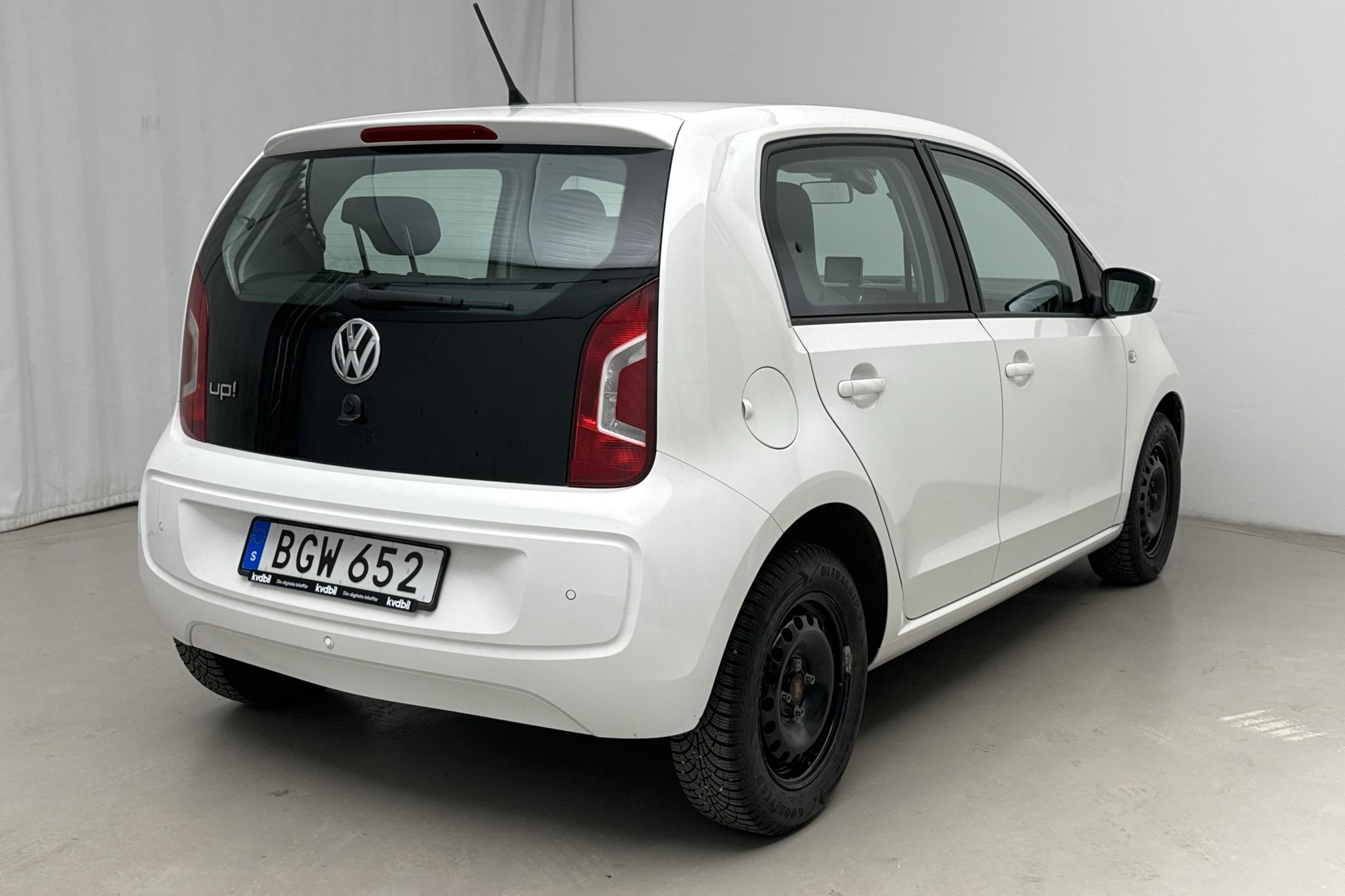 VW up! 1.0 5dr (75hk) - 3 640 mil - Manuell - vit - 2014