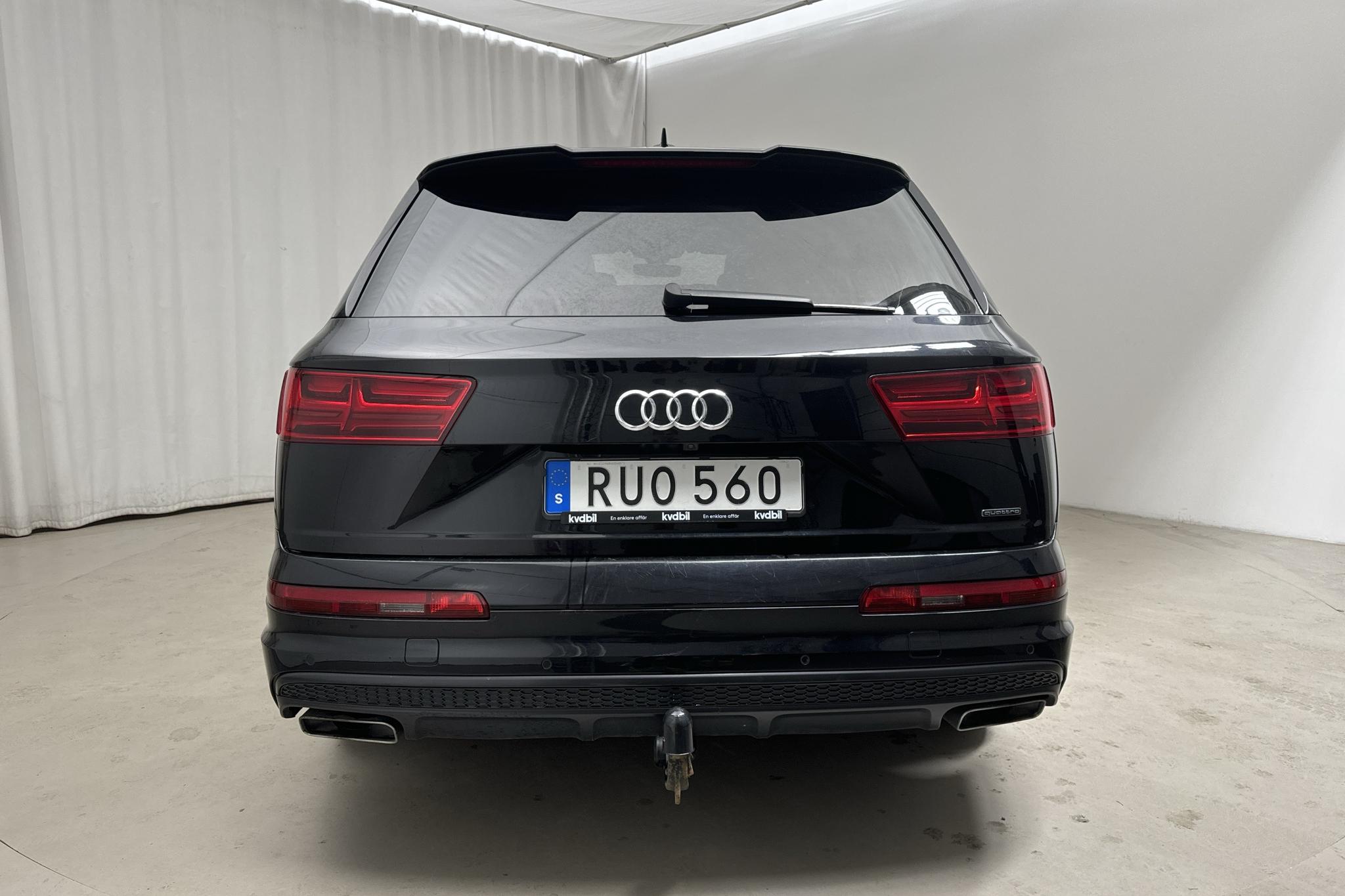 Audi Q7 3.0 TDI quattro (272hk) - 14 915 mil - Automat - svart - 2017