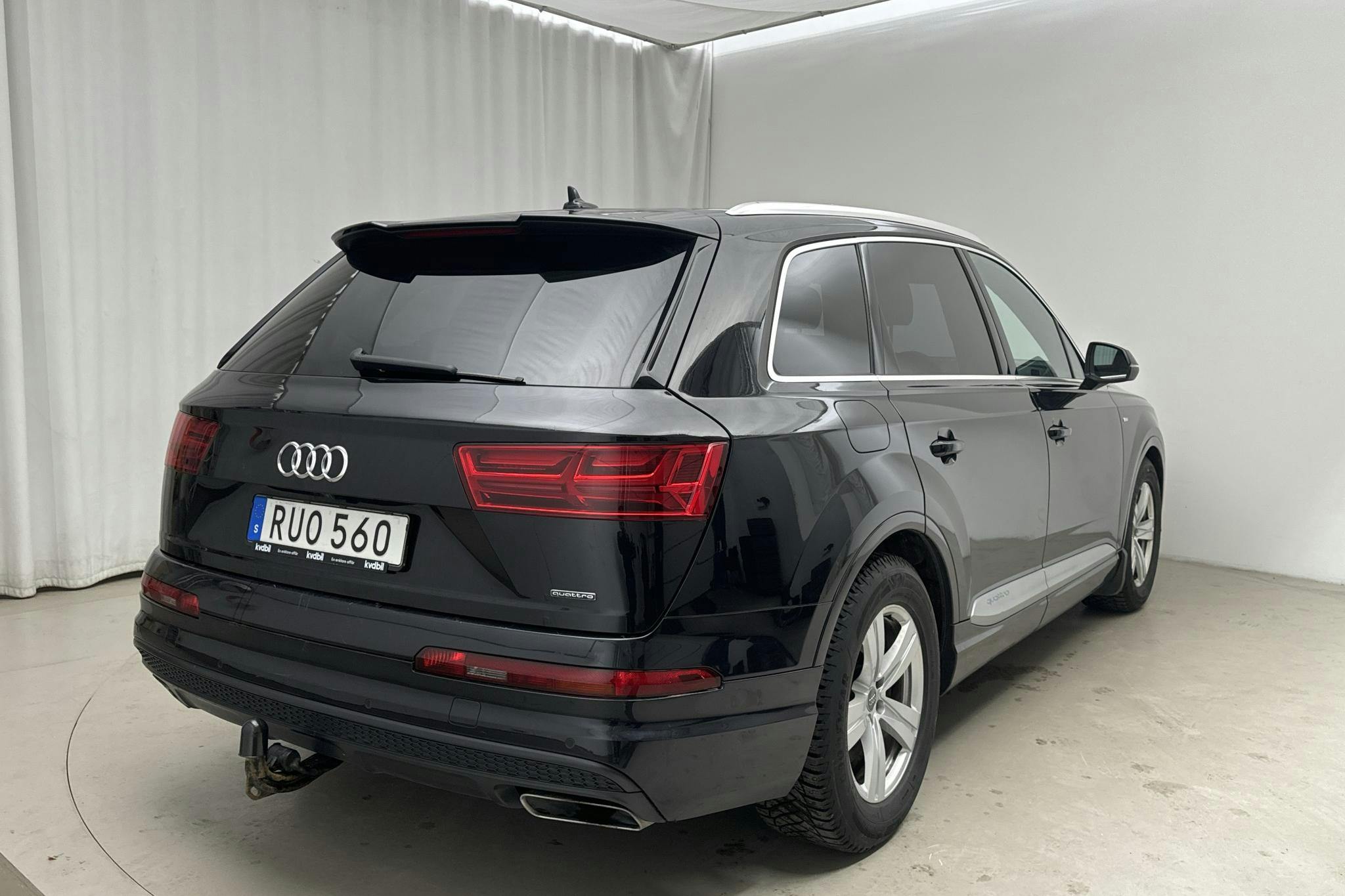 Audi Q7 3.0 TDI quattro (272hk) - 14 915 mil - Automat - svart - 2017