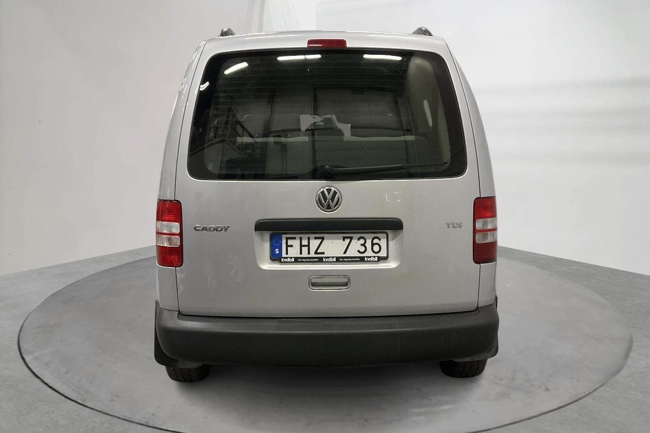 VW Caddy Kombi 1.6 TDI (75hk) - 180 330 km - Manual - silver - 2012