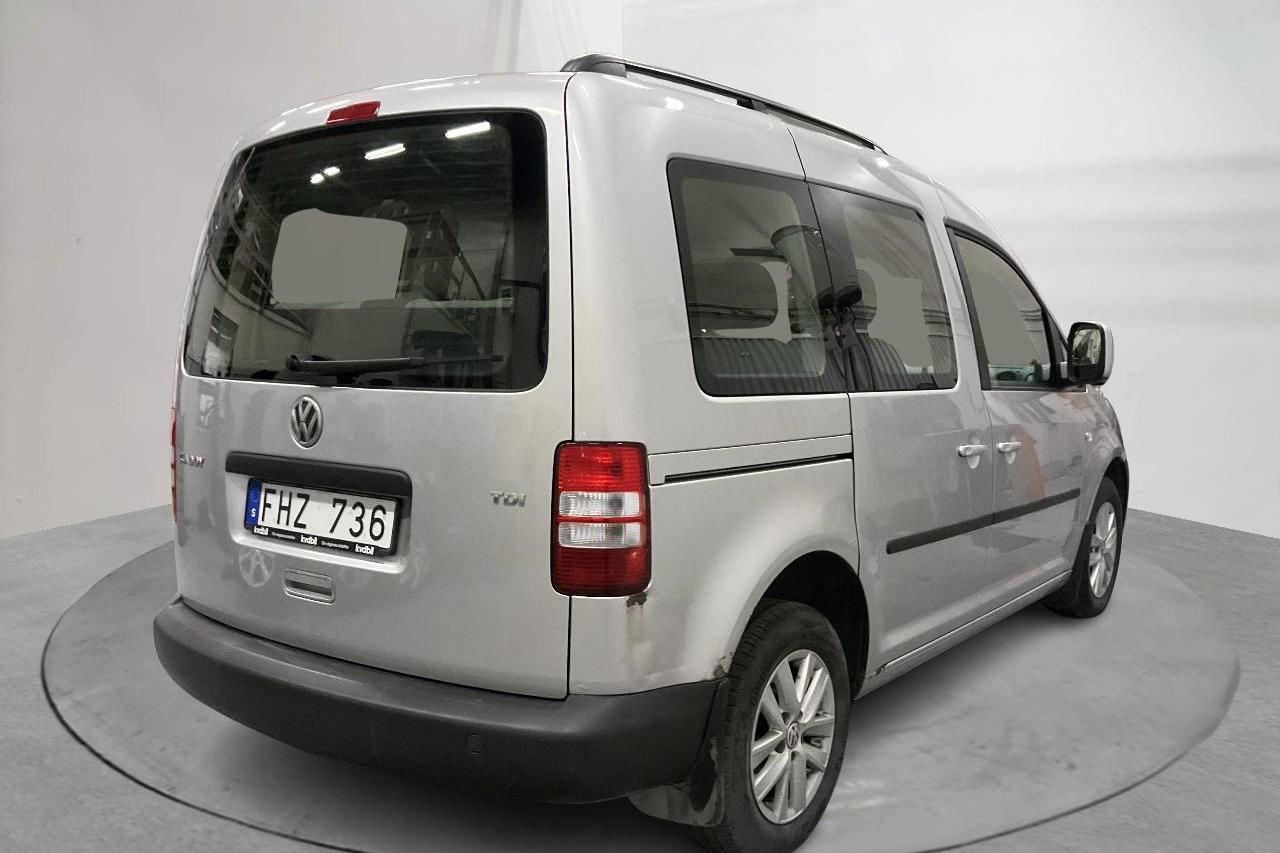 VW Caddy Kombi 1.6 TDI (75hk) - 180 330 km - Manual - silver - 2012