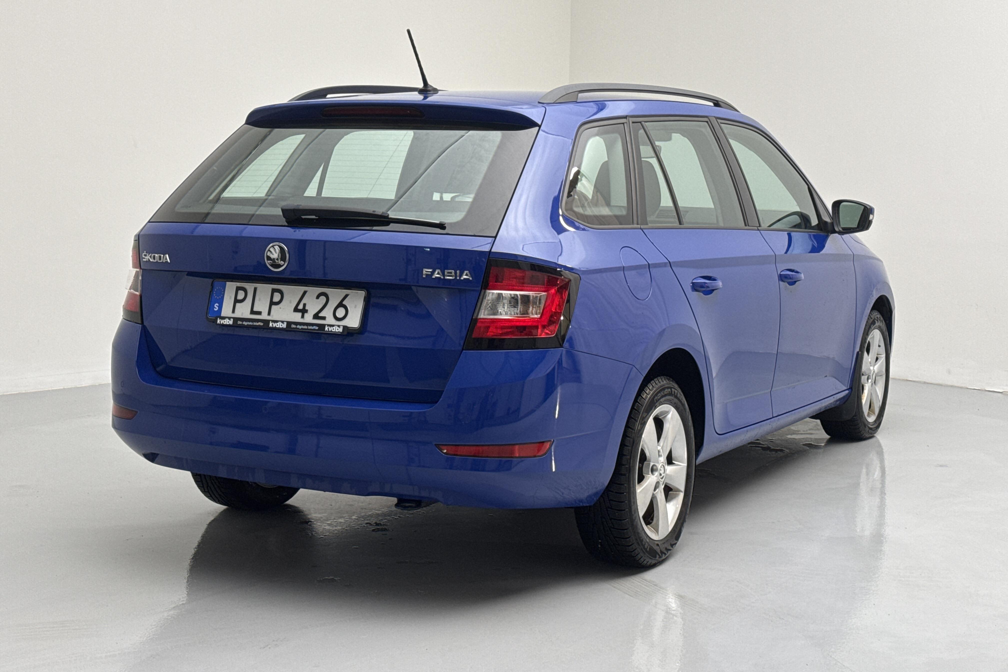 Skoda Fabia 1.0 TSI Kombi (110hk) - 55 610 km - Automatic - blue - 2019