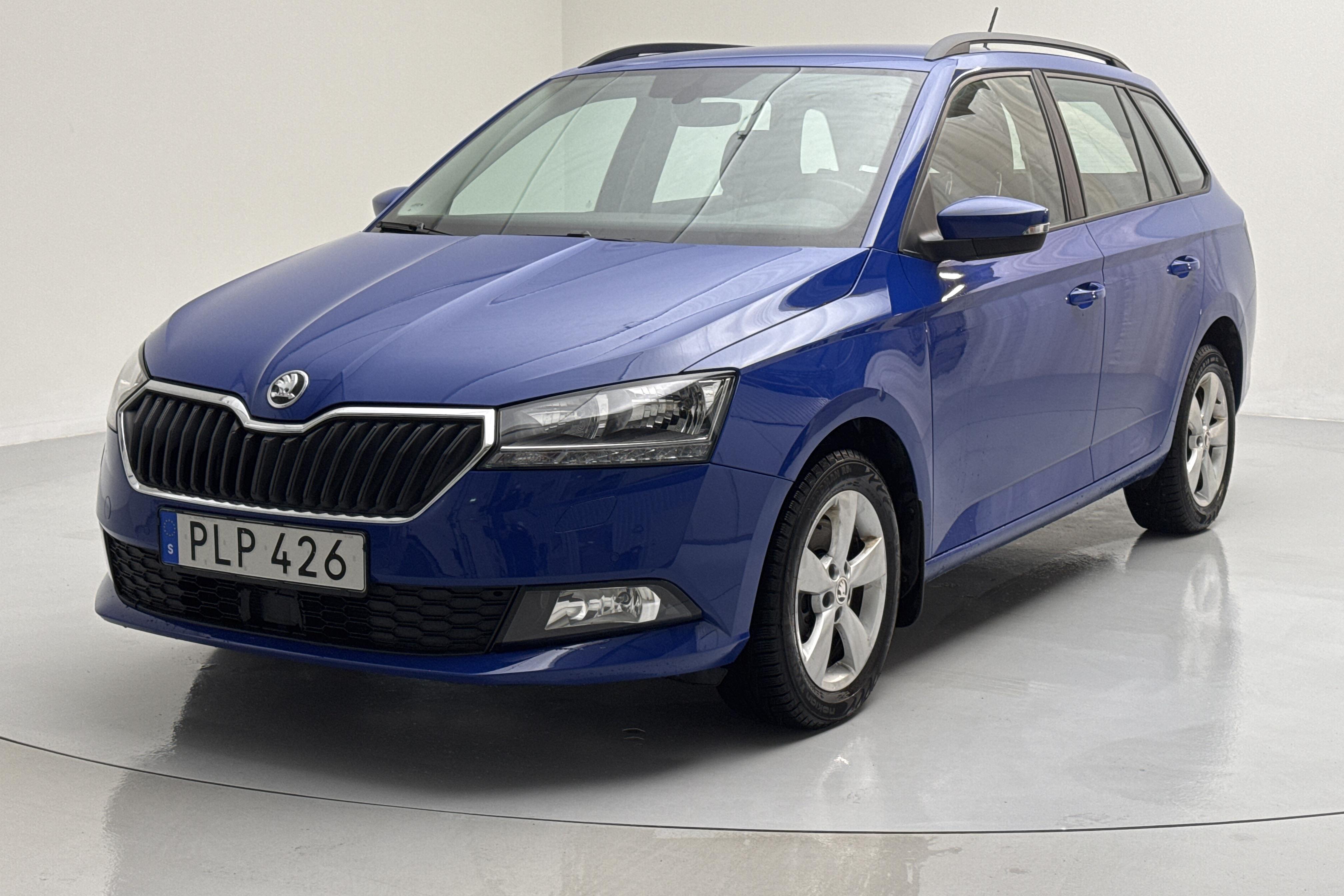 Skoda Fabia 1.0 TSI Kombi (110hk) - 55 610 km - Automatyczna - niebieski - 2019