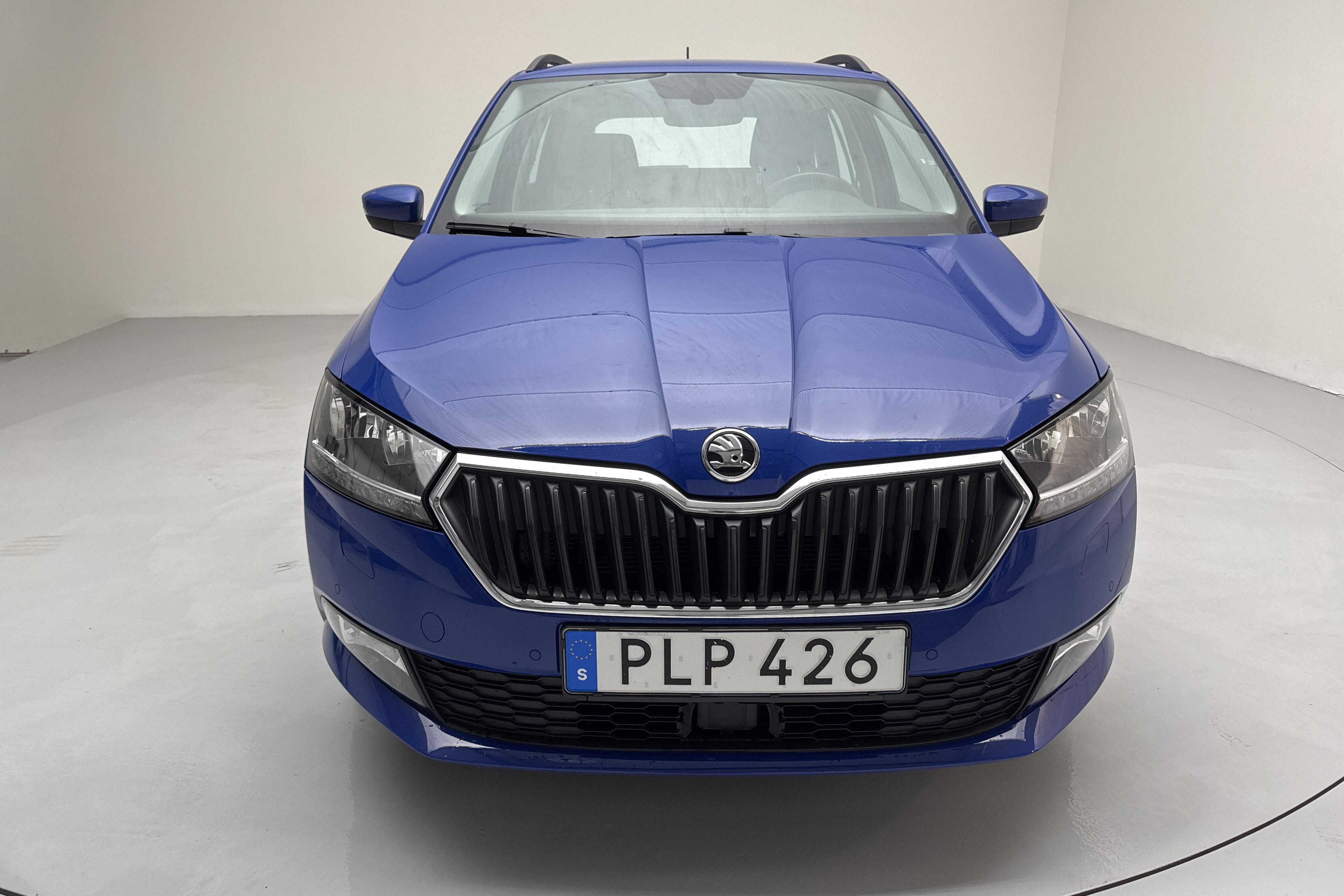 Skoda Fabia 1.0 TSI Kombi (110hk) - 55 610 km - Automatyczna - niebieski - 2019