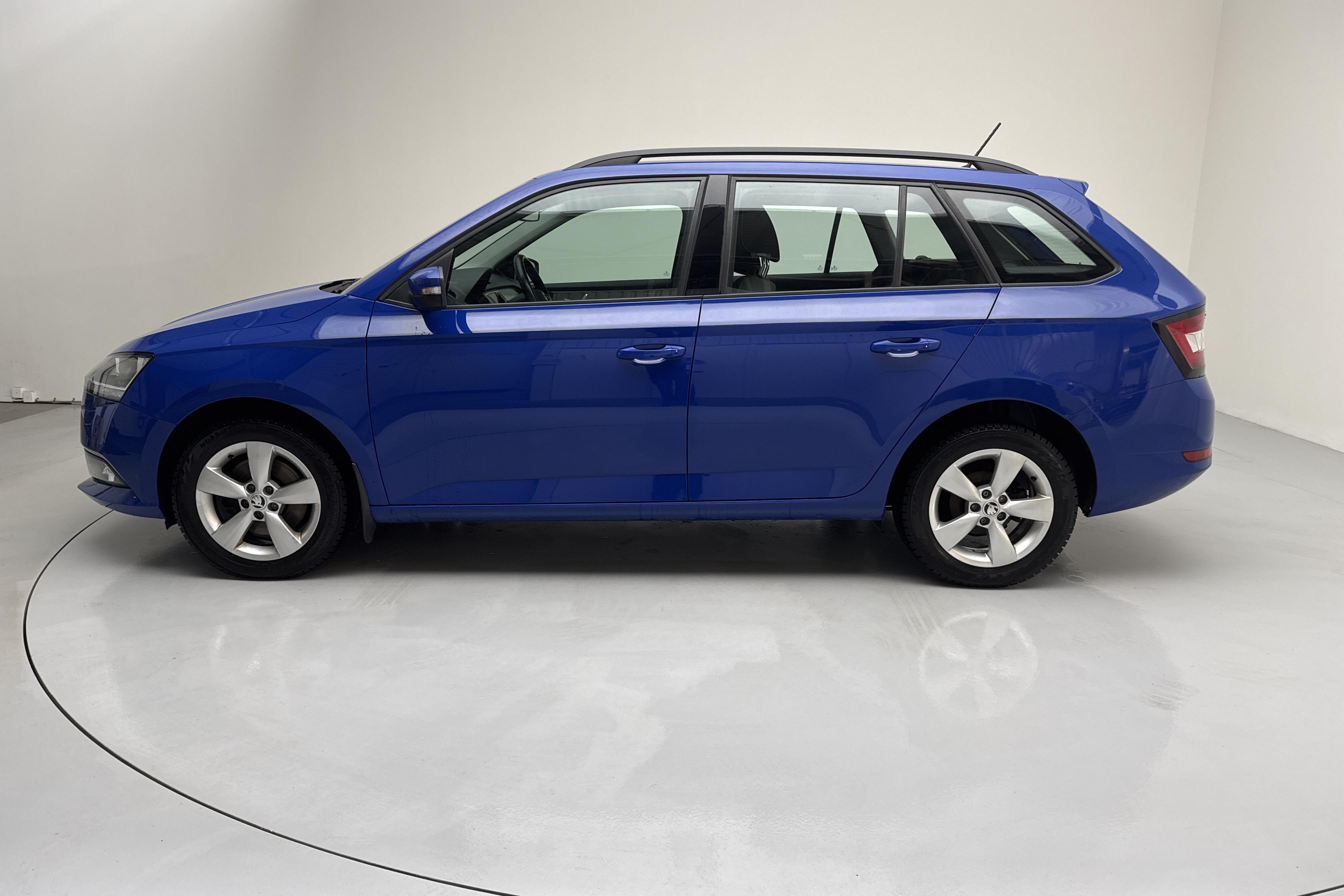 Skoda Fabia 1.0 TSI Kombi (110hk) - 55 610 km - Automatyczna - niebieski - 2019