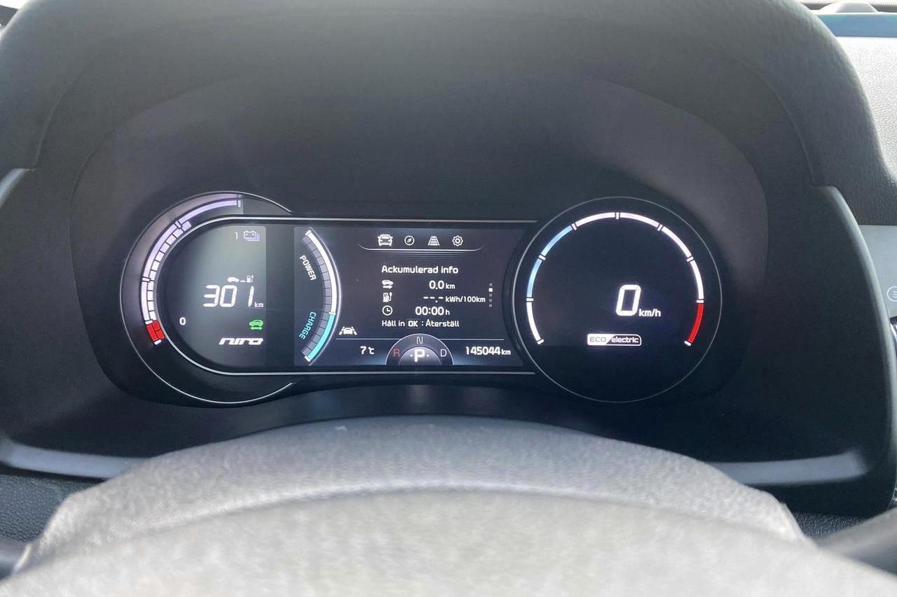 KIA Niro EV 64 kWh (204hk) - 145 030 km - Automaattinen - punainen - 2019