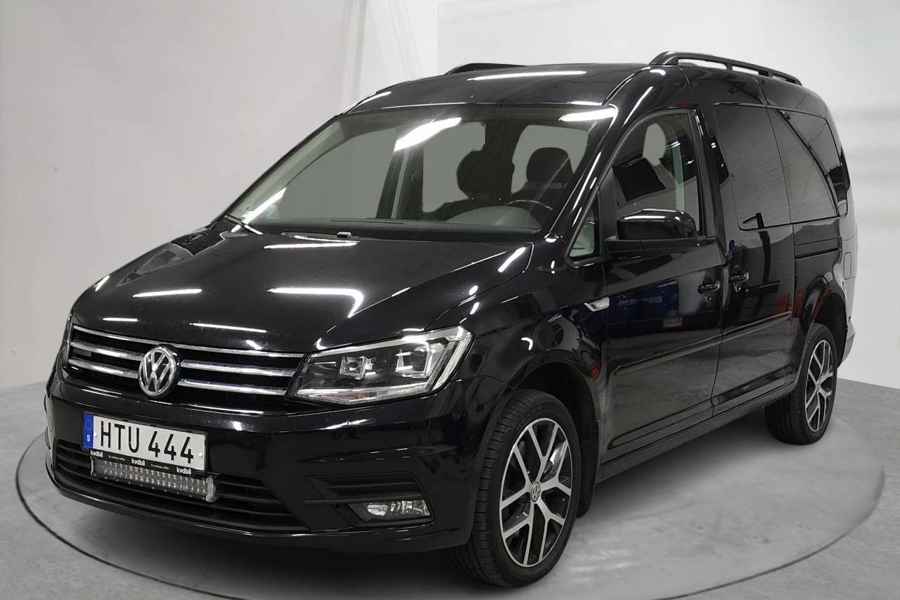 VW Caddy 2.0 TDI Maxi Skåp 4MOTION (150hk) - 15 136 mil - Automat - svart - 2018