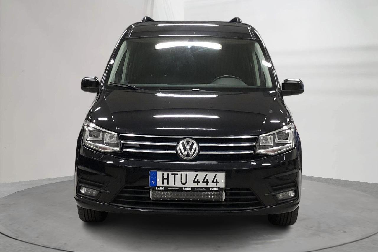 VW Caddy 2.0 TDI Maxi Skåp 4MOTION (150hk) - 15 136 mil - Automat - svart - 2018