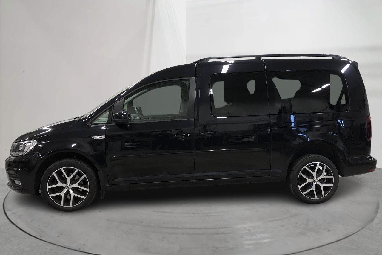 VW Caddy 2.0 TDI Maxi Skåp 4MOTION (150hk) - 15 136 mil - Automat - svart - 2018