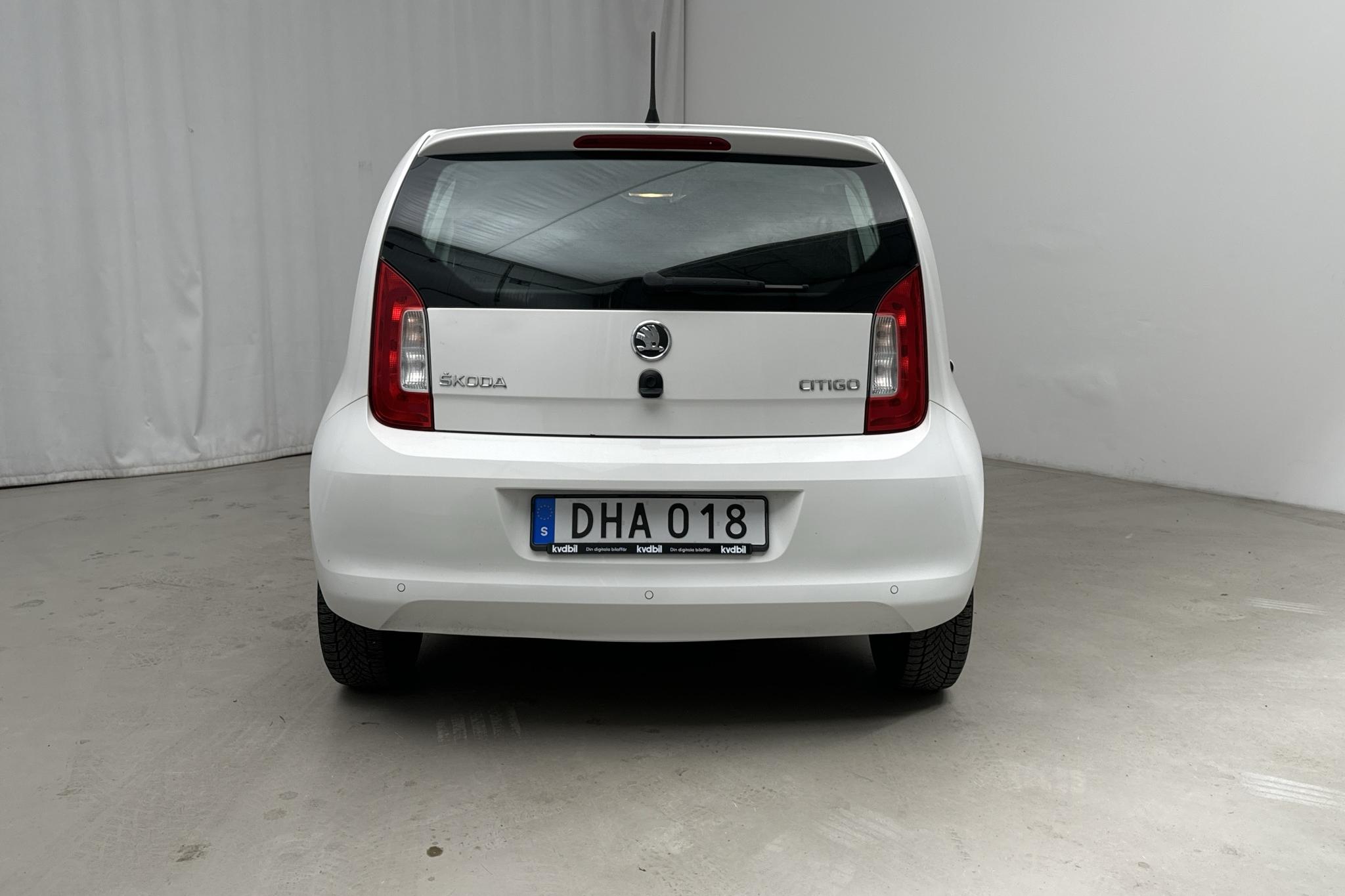 Skoda Citigo MPI 5dr (60hk) - 60 050 km - Manual - white - 2014