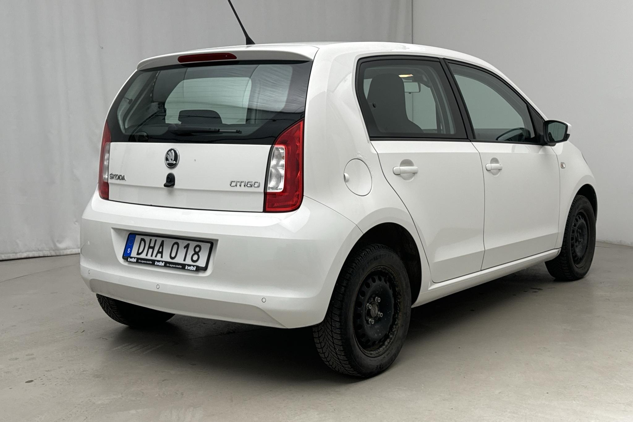 Skoda Citigo MPI 5dr (60hk) - 60 050 km - Manual - white - 2014