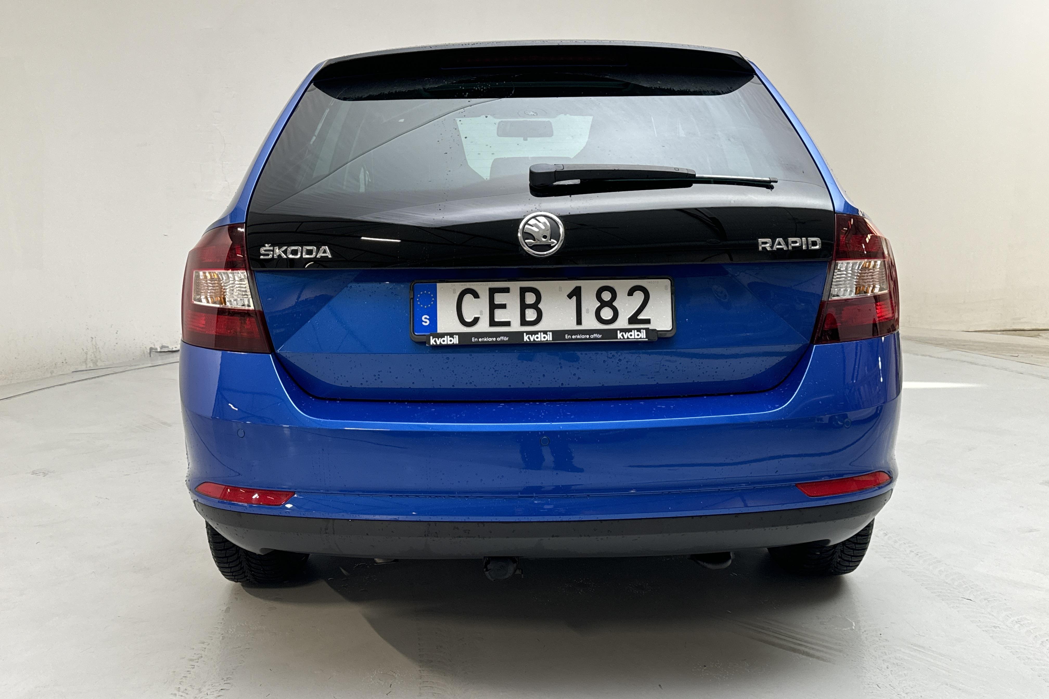 Skoda Rapid 1.4 TSI Kombi (122hk) - 102 350 km - Automatyczna - niebieski - 2014