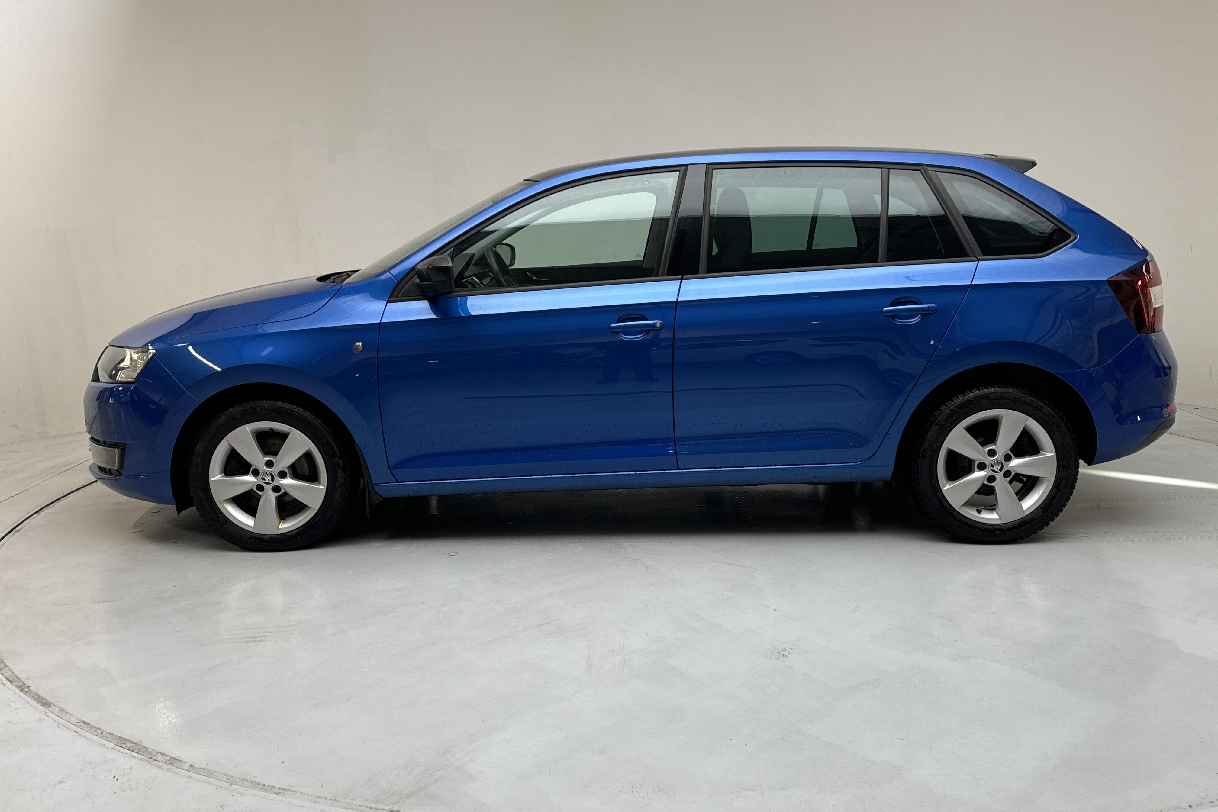 Skoda Rapid 1.4 TSI Kombi (122hk) - 102 350 km - Automaattinen - sininen - 2014