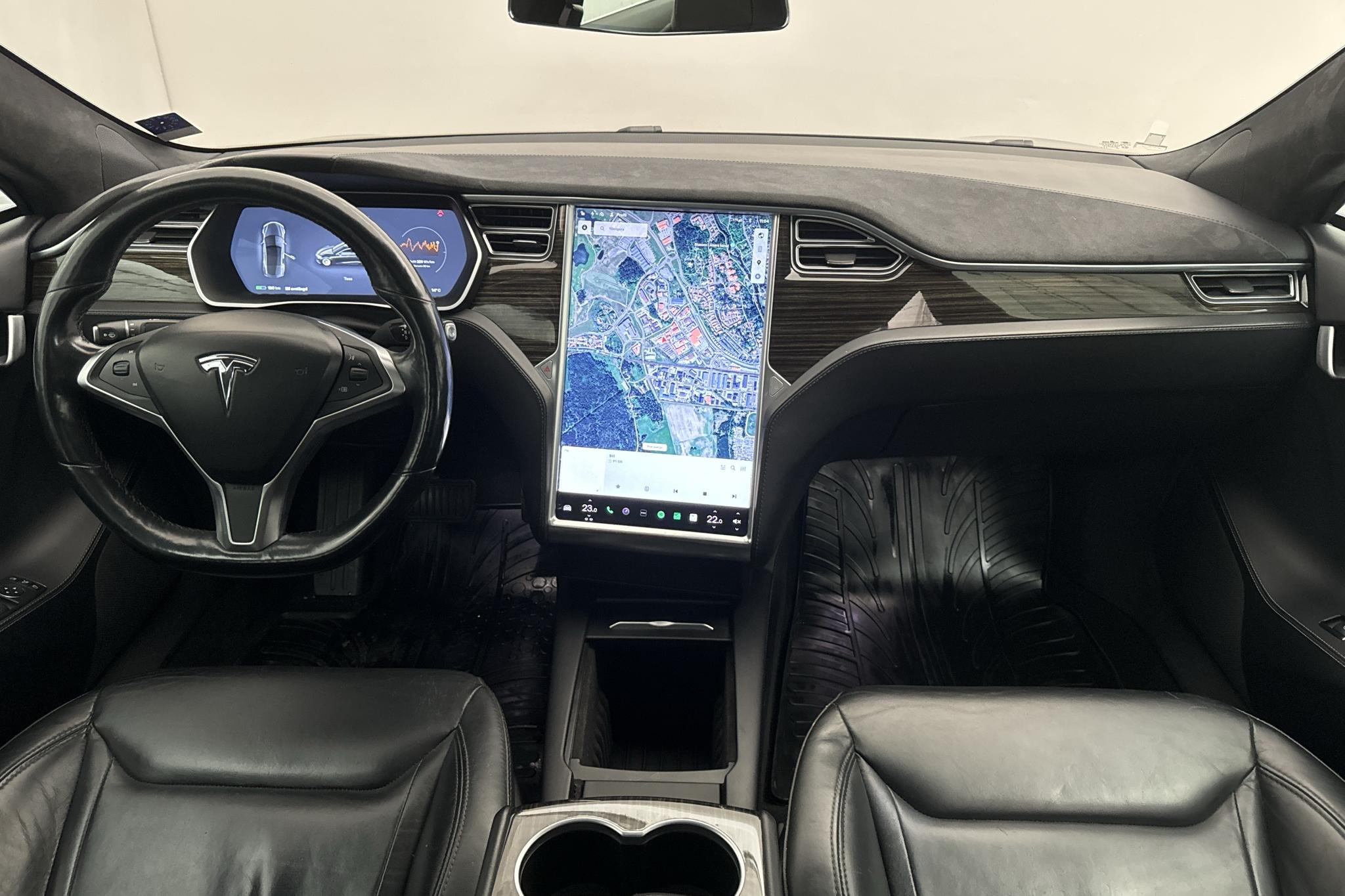 Tesla Model S 75D - 15 665 mil - Automat - grå - 2016