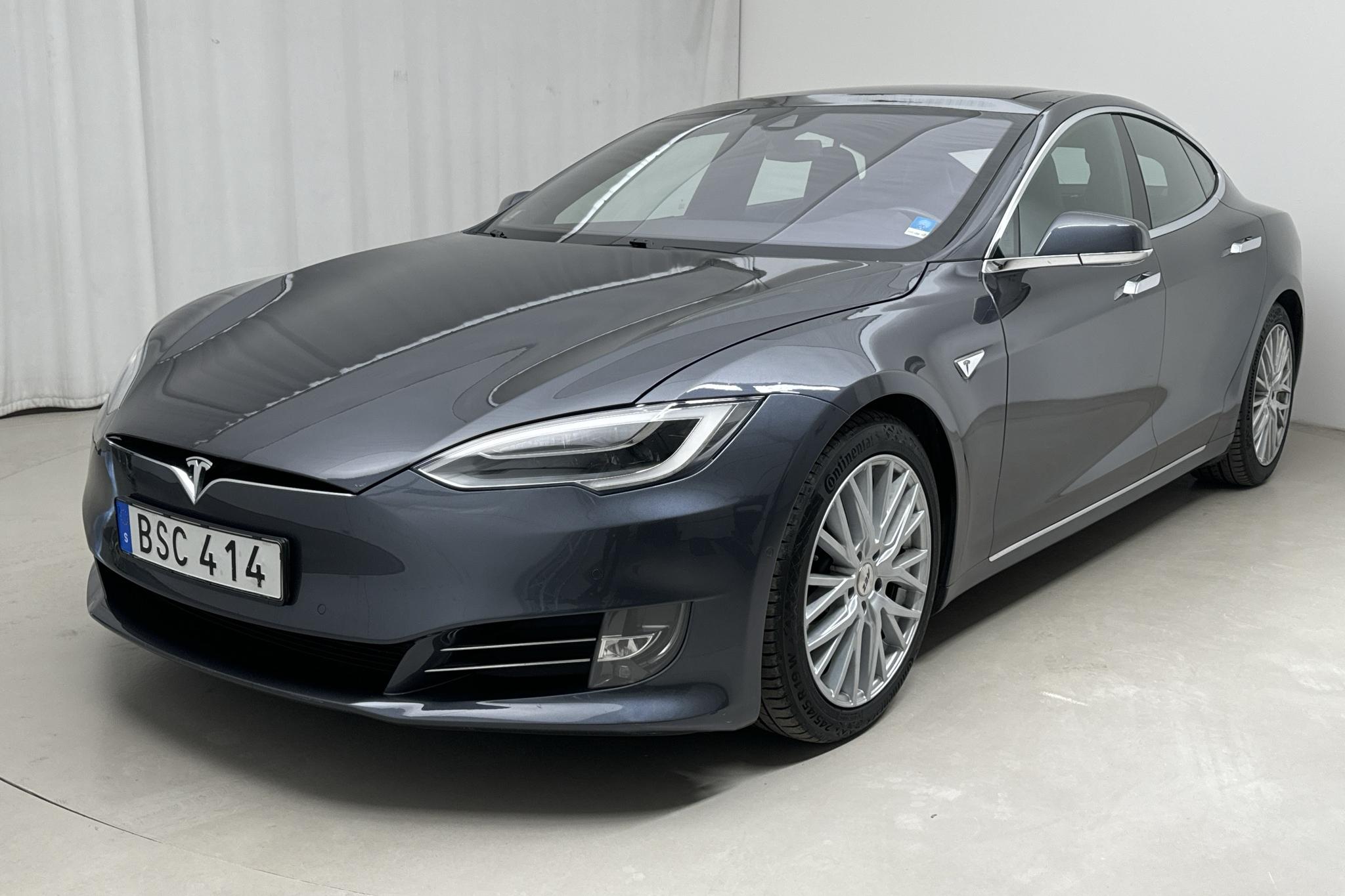 Tesla Model S 75D - 15 665 mil - Automat - grå - 2016