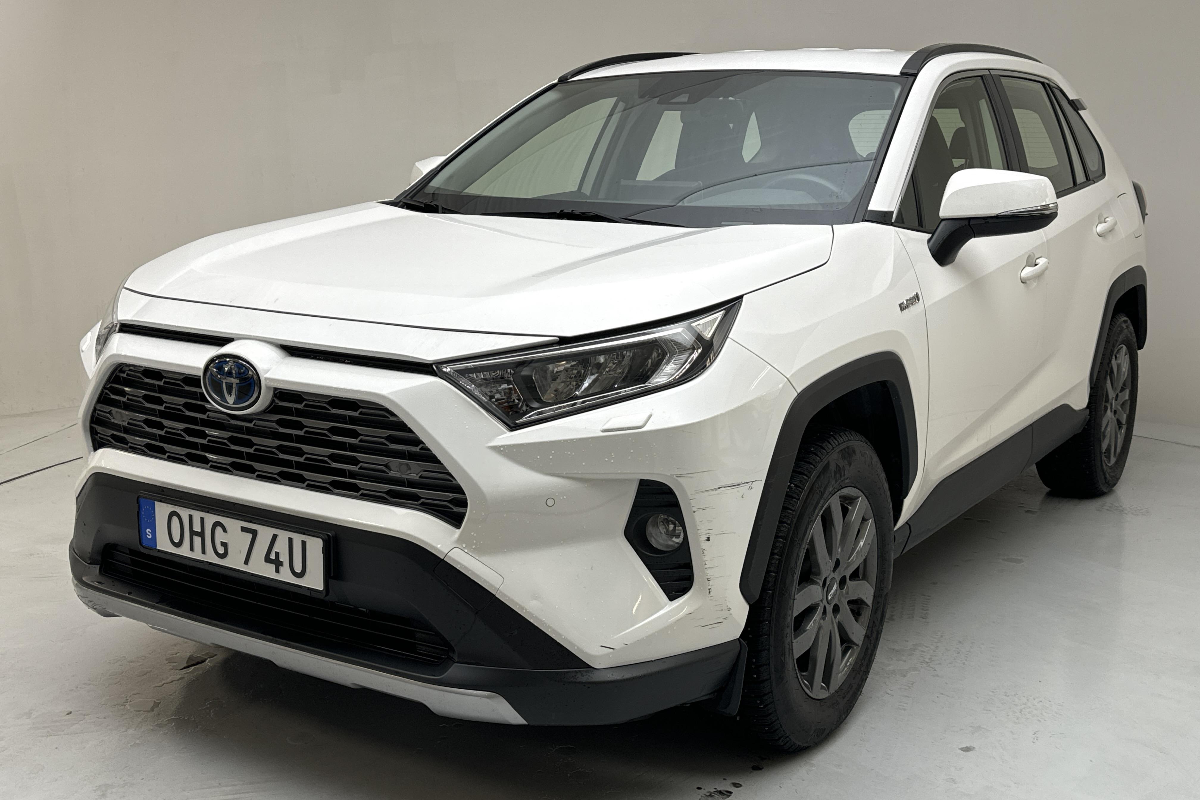 Toyota RAV4 2.5 HSD AWD (222hk) - 120 760 km - Automaattinen - valkoinen - 2021