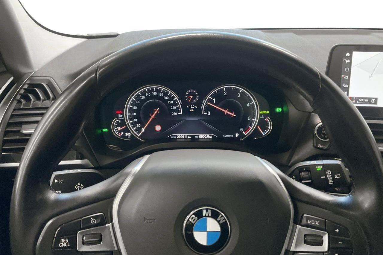 BMW X3 xDrive30d, G01 (265hk) - 299 910 km - Automatyczna - szary - 2018