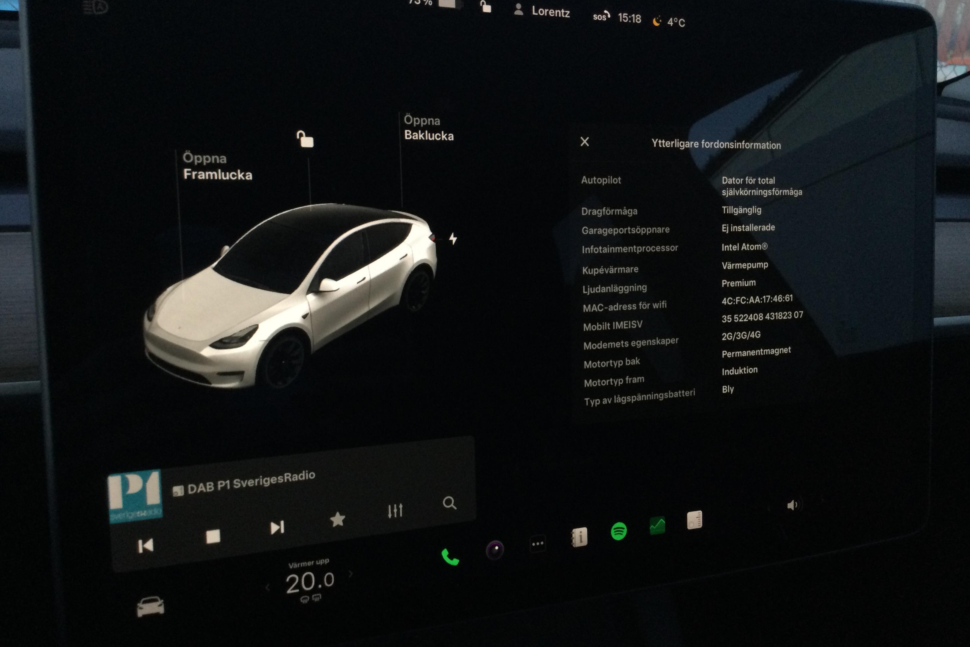 Tesla Model Y Long Range Dual Motor AWD - 92 620 km - Automaatne - valge - 2021