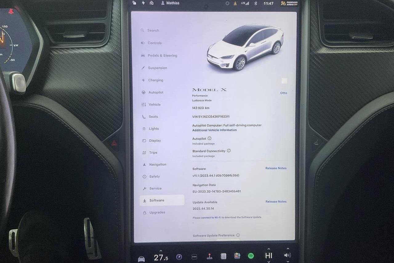 Tesla Model X Dual Motor Performance AWD - 143 930 km - Automatic - white - 2019