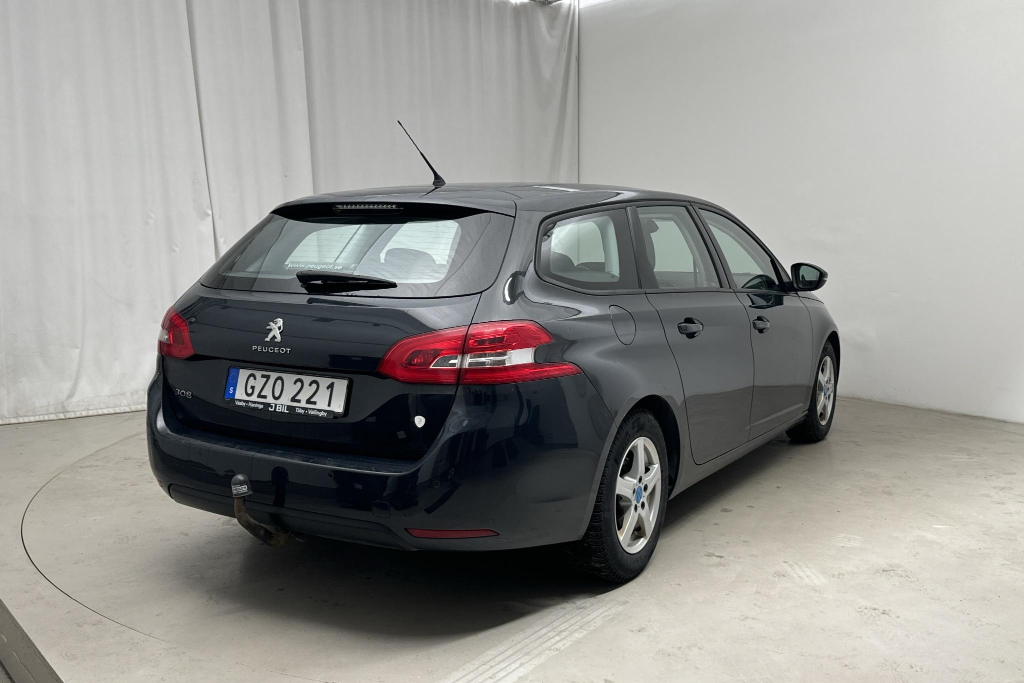 Peugeot 308 SW PureTech (110hk) - 147 350 km - Manual - Dark Grey - 2015