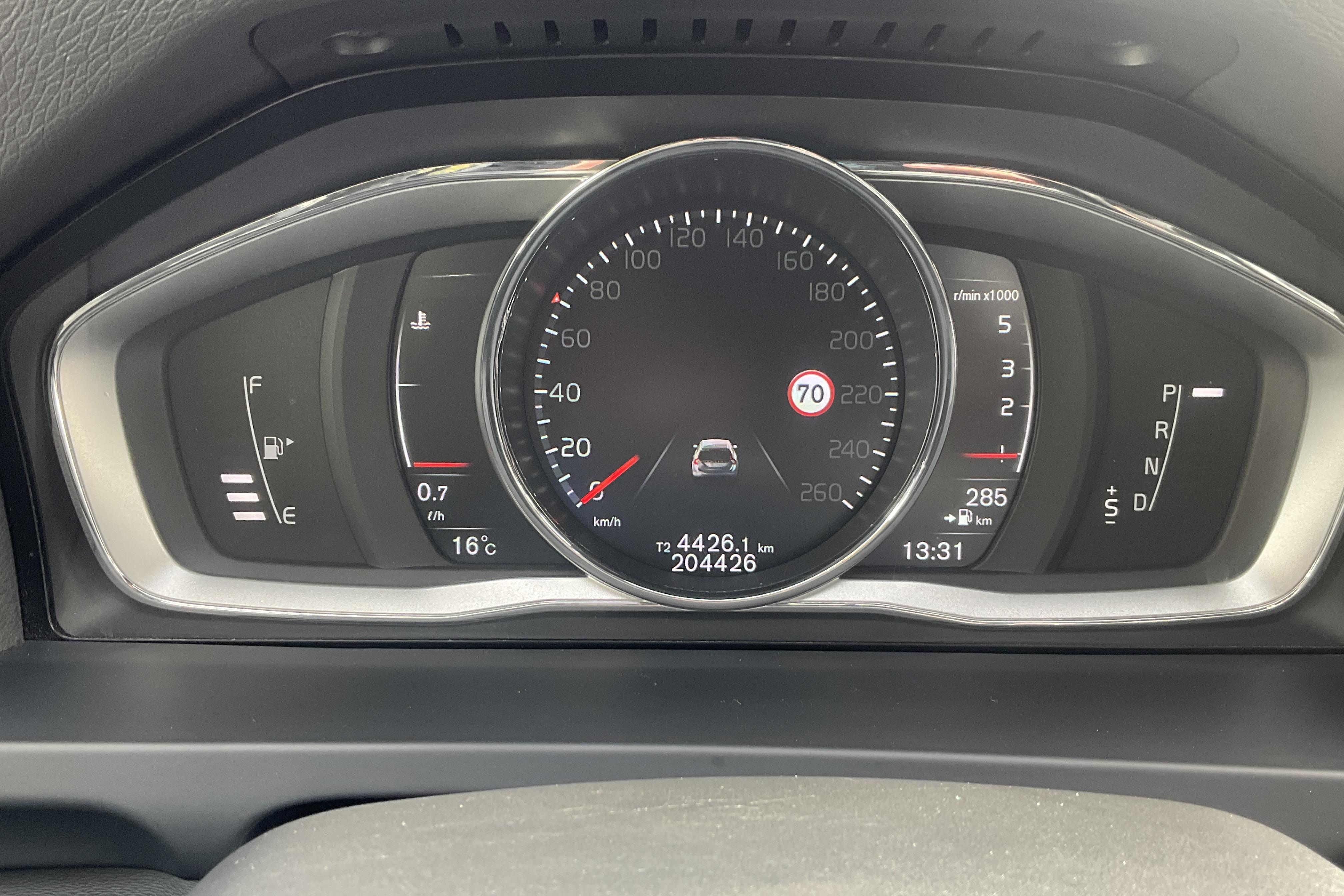 Volvo V60 D3 (150hk) - 204 420 km - Automatyczna - niebieski - 2017