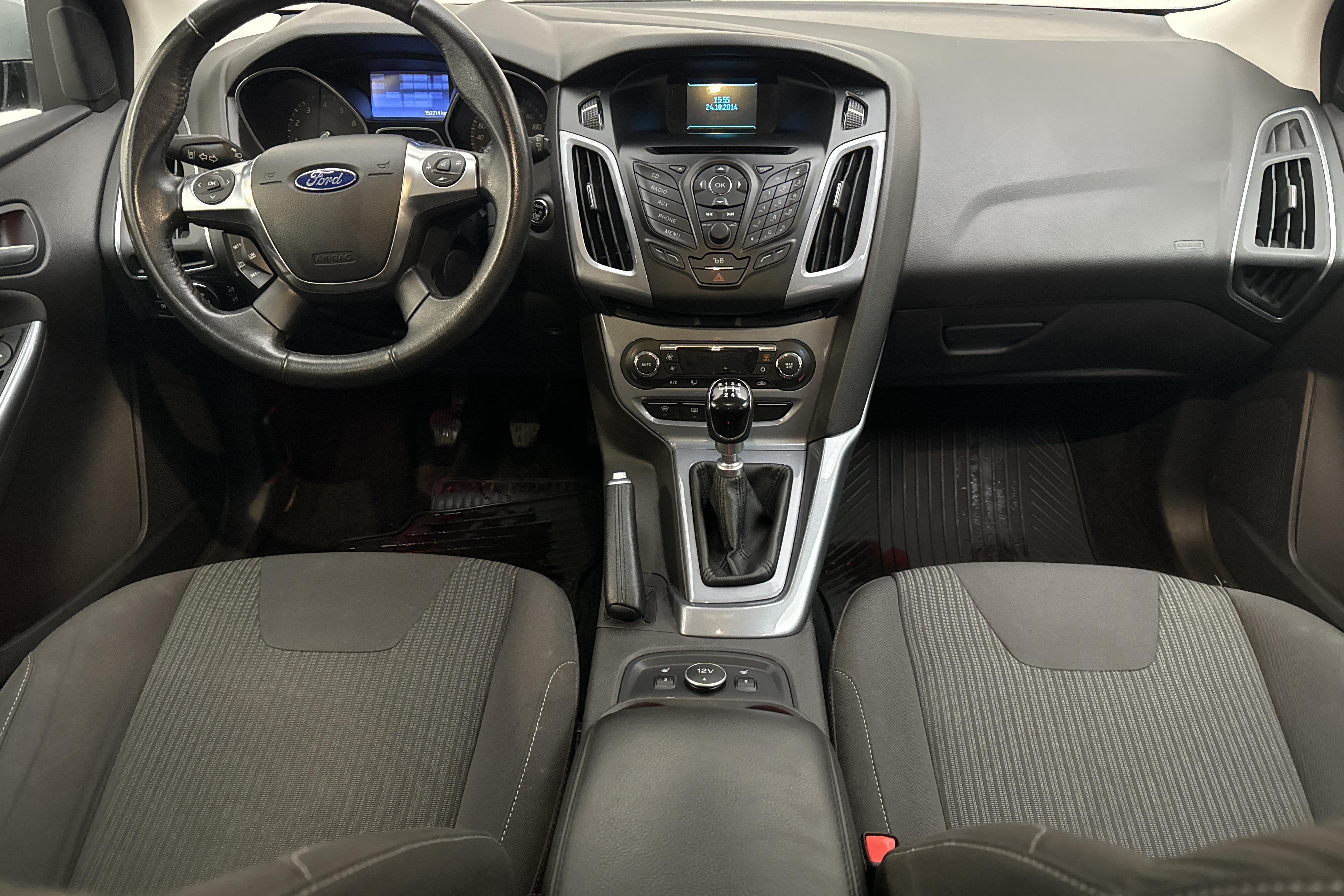 Ford Focus 1.0 EcoBoost Kombi (125hk) - 152 200 km - Käsitsi - hall - 2014