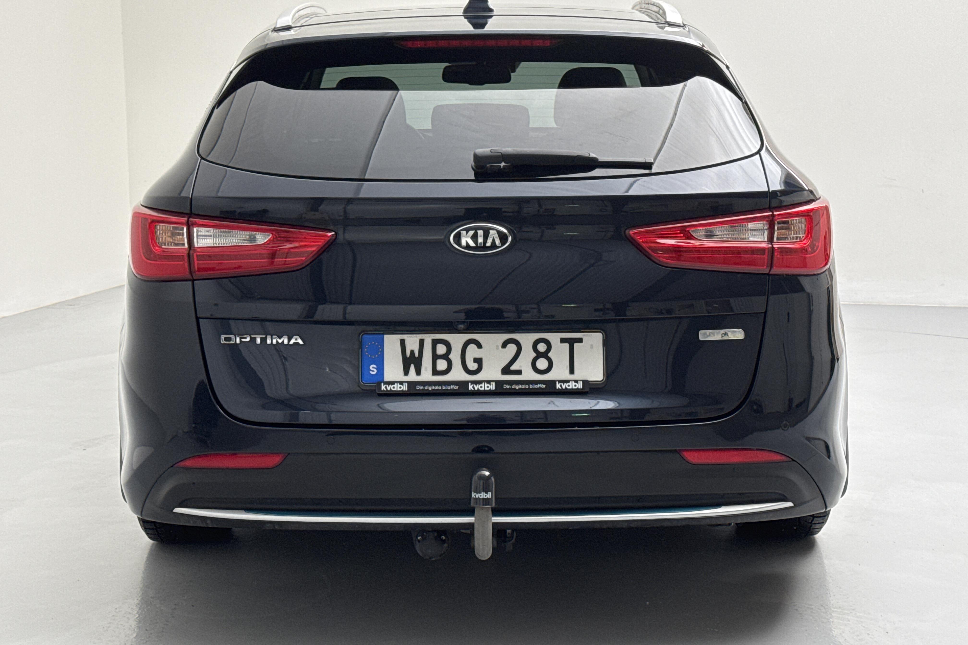 KIA Optima 2.0 GDi Plug-in Hybrid SW (205hk) - 126 330 km - Automatyczna - niebieski - 2019