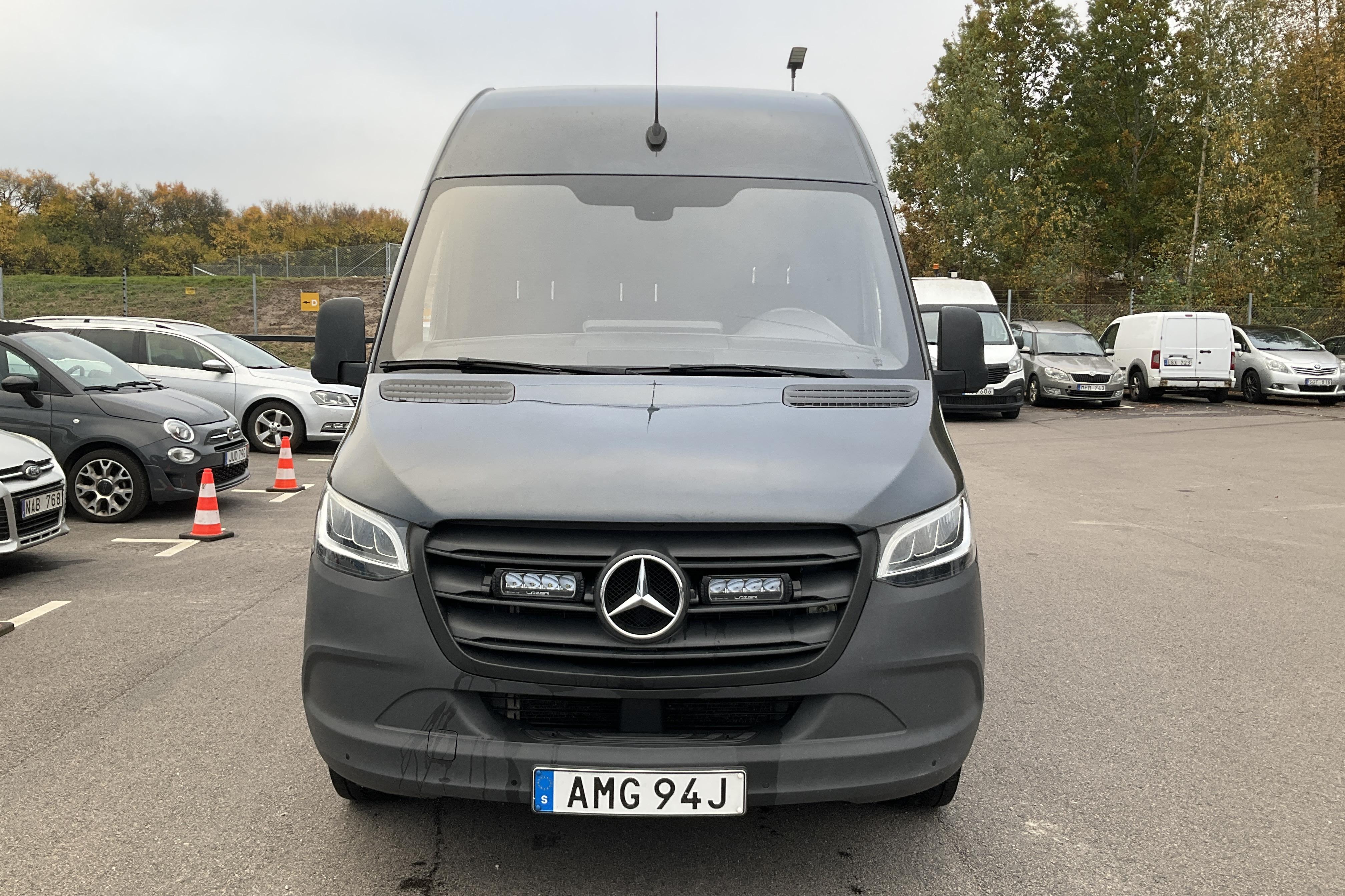 Mercedes Sprinter 317 CDI Skåp RWD (170hk) - 91 640 km - Automaatne - Dark Grey - 2022