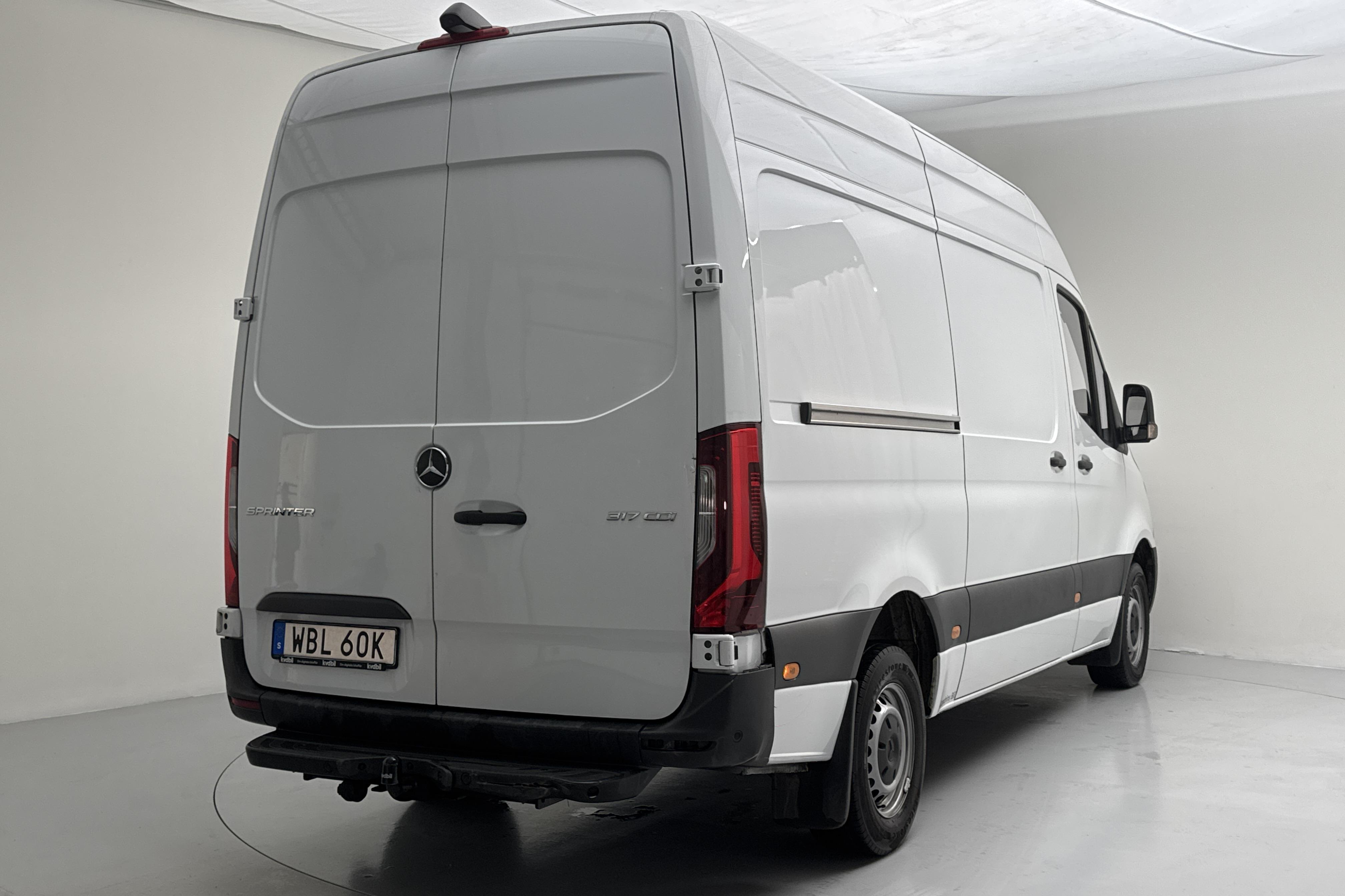 Mercedes Sprinter 317 CDI Skåp RWD (170hk) - 45 070 km - Automaattinen - valkoinen - 2022