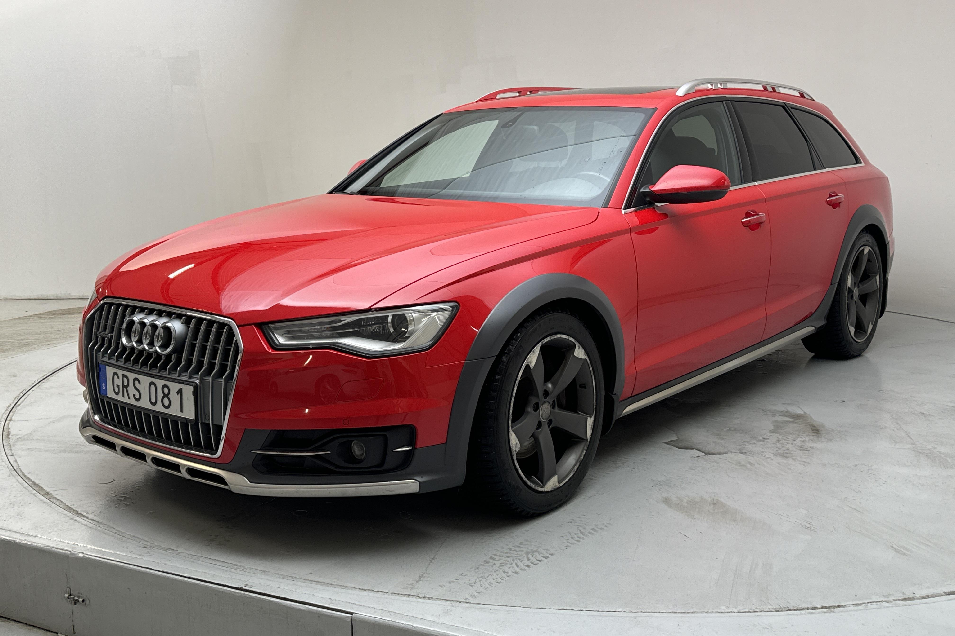 Audi A6 Allroad 3.0 TDI quattro (218hk) - 174 760 km - Automatyczna - czerwony - 2016