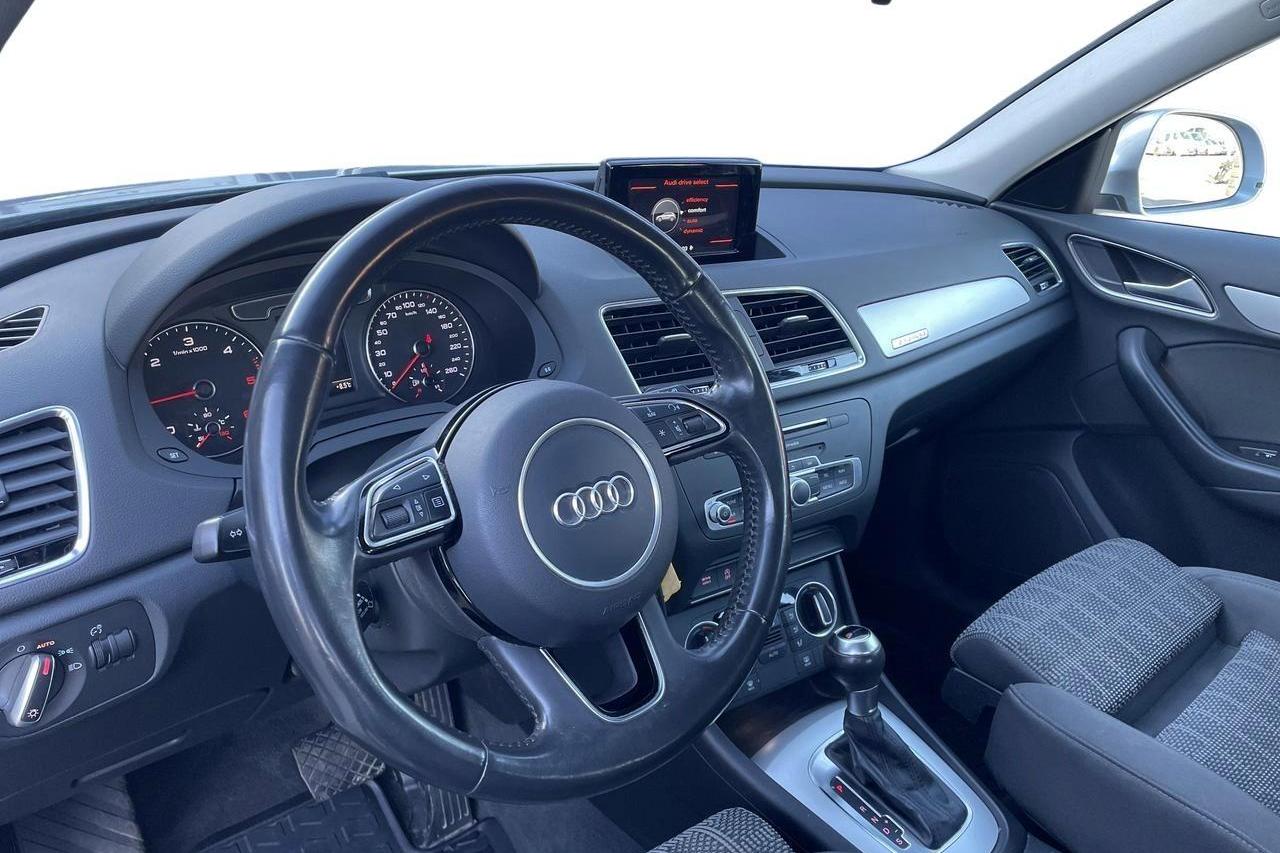 Audi Q3 2.0 TDI quattro (150hk) - 190 780 km - Automaattinen - hopea - 2017