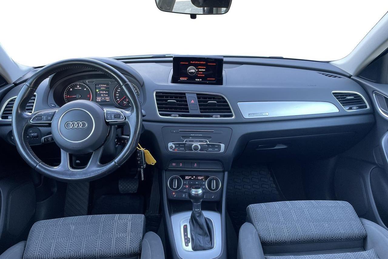 Audi Q3 2.0 TDI quattro (150hk) - 190 780 km - Automatyczna - srebro - 2017