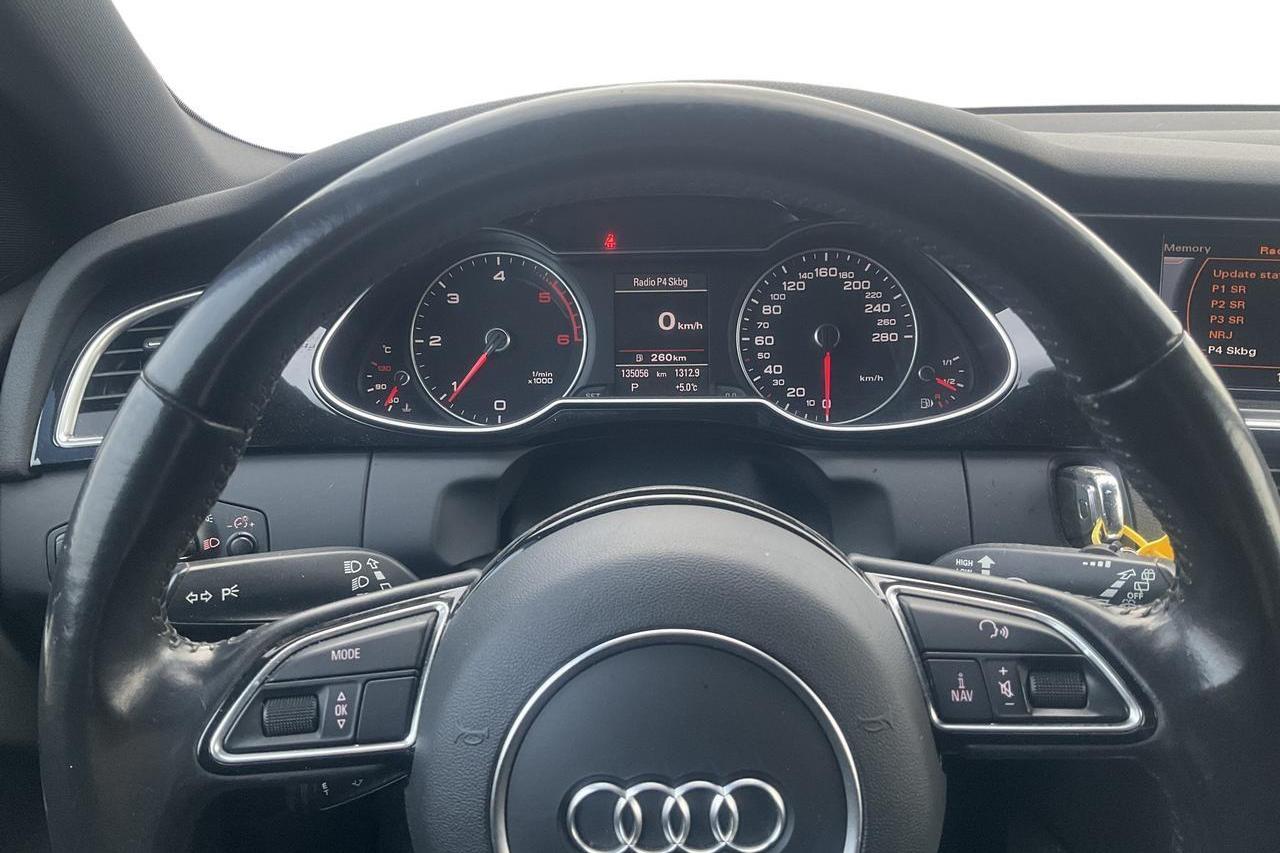 Audi A4 2.0 TDI Avant quattro (177hk) - 135 050 km - Automaattinen - valkoinen - 2014