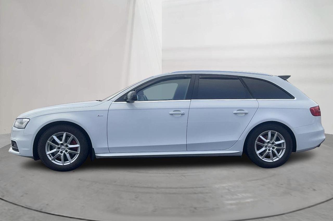 Audi A4 2.0 TDI Avant quattro (177hk) - 135 050 km - Automaattinen - valkoinen - 2014