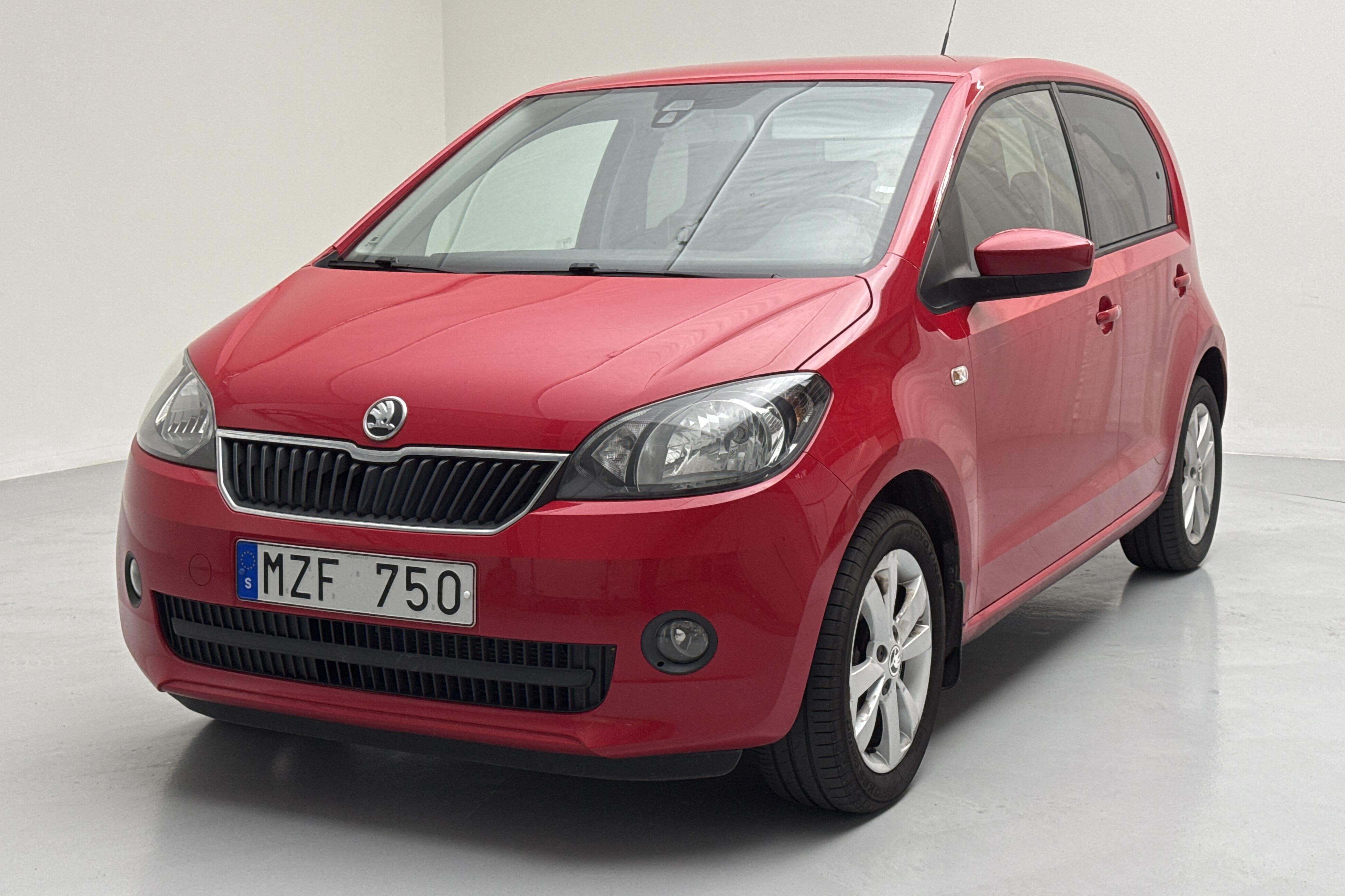 Skoda Citigo MPI 5dr (60hk) - 145 530 km - Manual - red - 2013