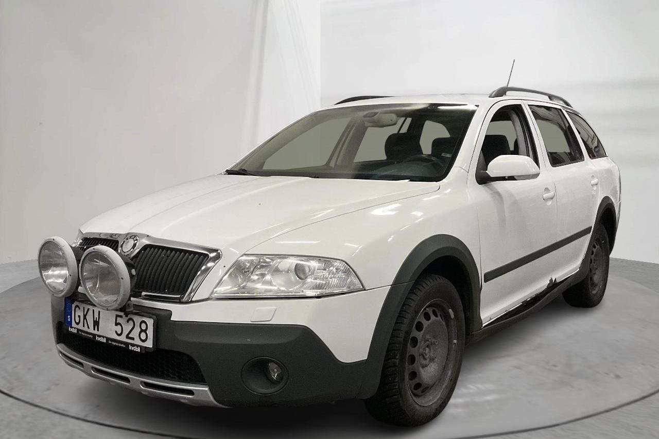 Skoda Octavia Scout I 2.0 TDI (140hk) - 224 310 km - Manual - white - 2008