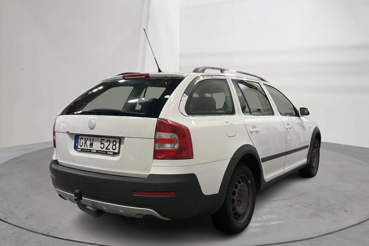 Skoda Octavia Scout I 2.0 TDI (140hk) - 224 310 km - Manual - white - 2008