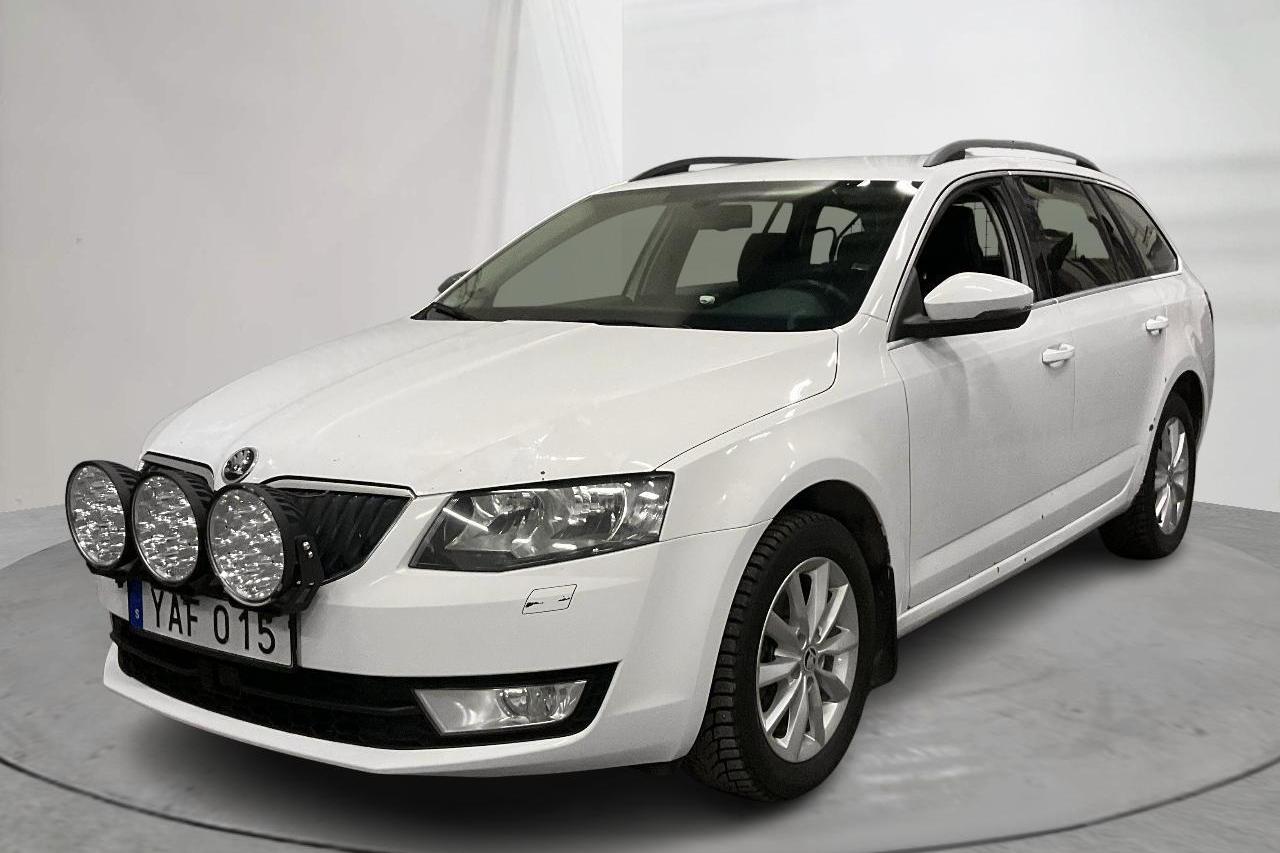 Skoda Octavia III 1.6 TDI Combi 4X4 (110hk) - 186 510 km - Manualna - biały - 2016