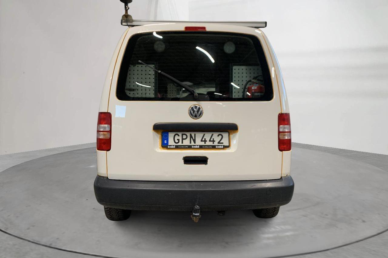 VW Caddy 2.0 TDI Maxi Skåp 4-motion (110hk) - 169 450 km - Manualna - biały - 2014