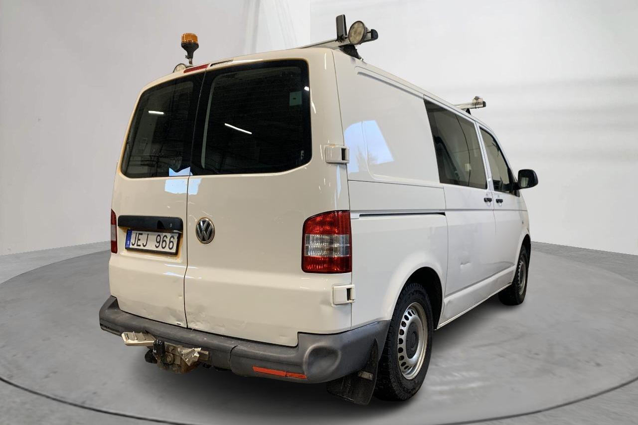 VW Transporter T5 2.0 TDI 4MOTION (140hk) - 198 430 km - Käsitsi - valge - 2013