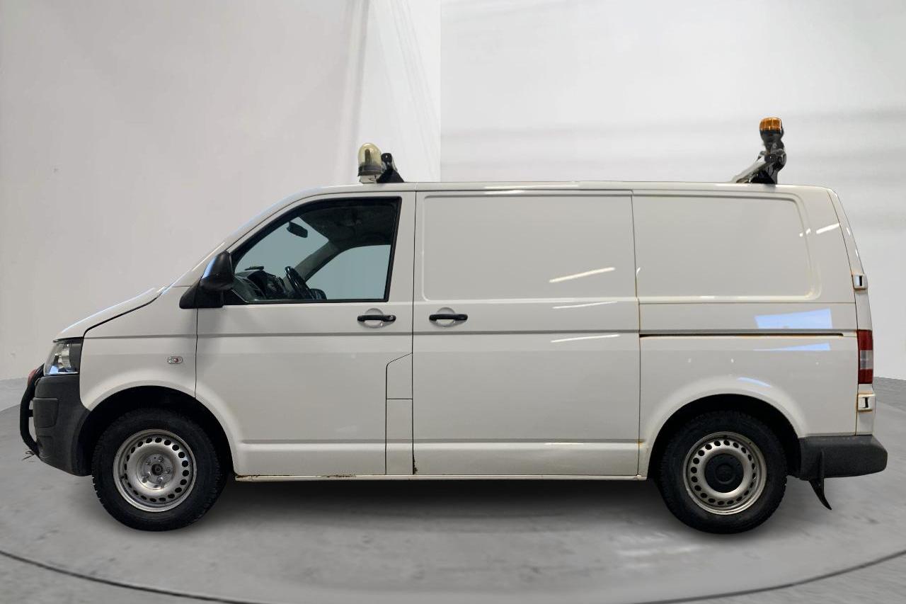 VW Transporter T5 2.0 TDI 4MOTION (140hk) - 198 430 km - Käsitsi - valge - 2013