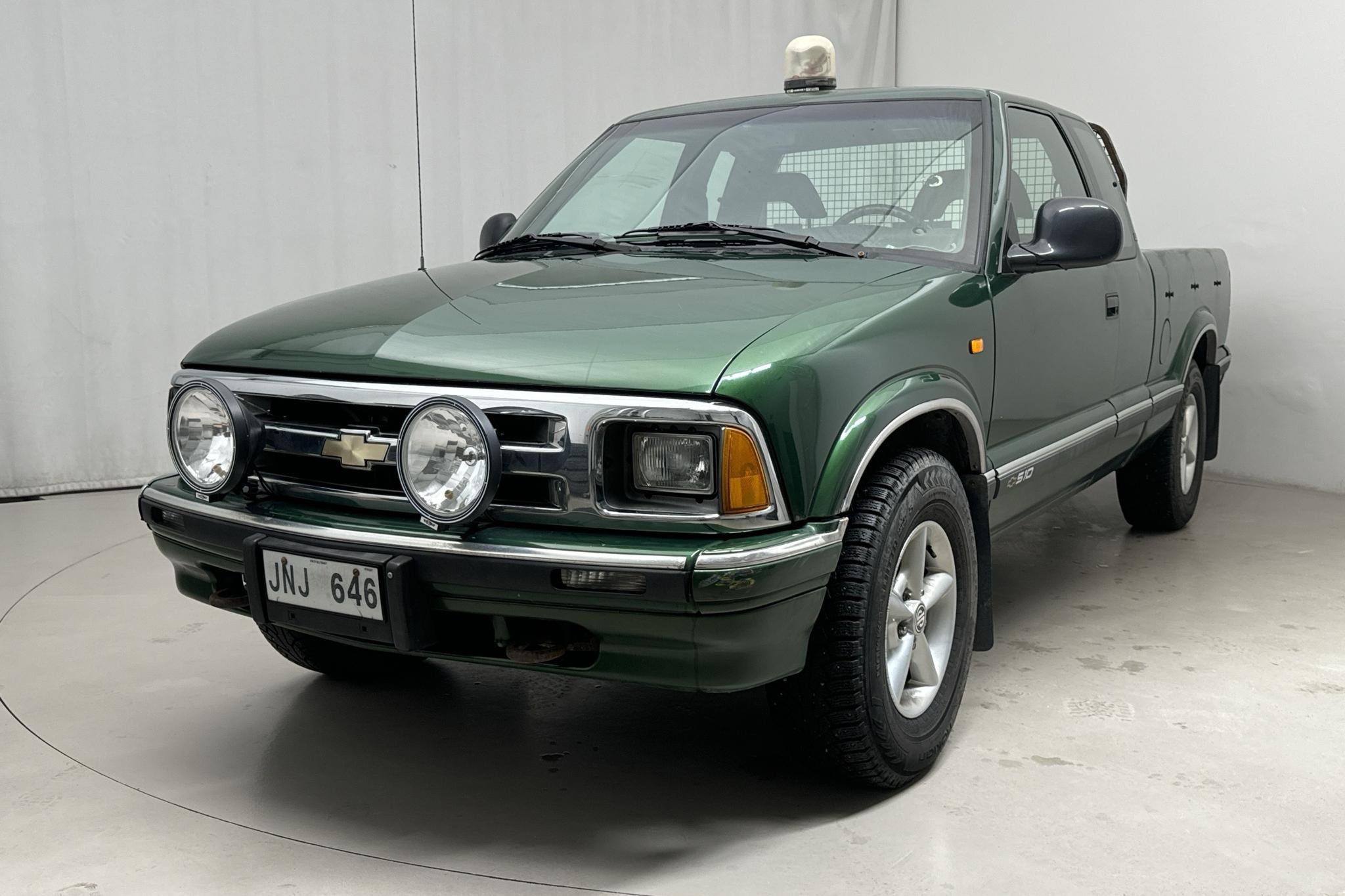 Chevrolet S10 4.3 V6 Pickup (193hk) - 17 655 mil - Automat - grön - 1997