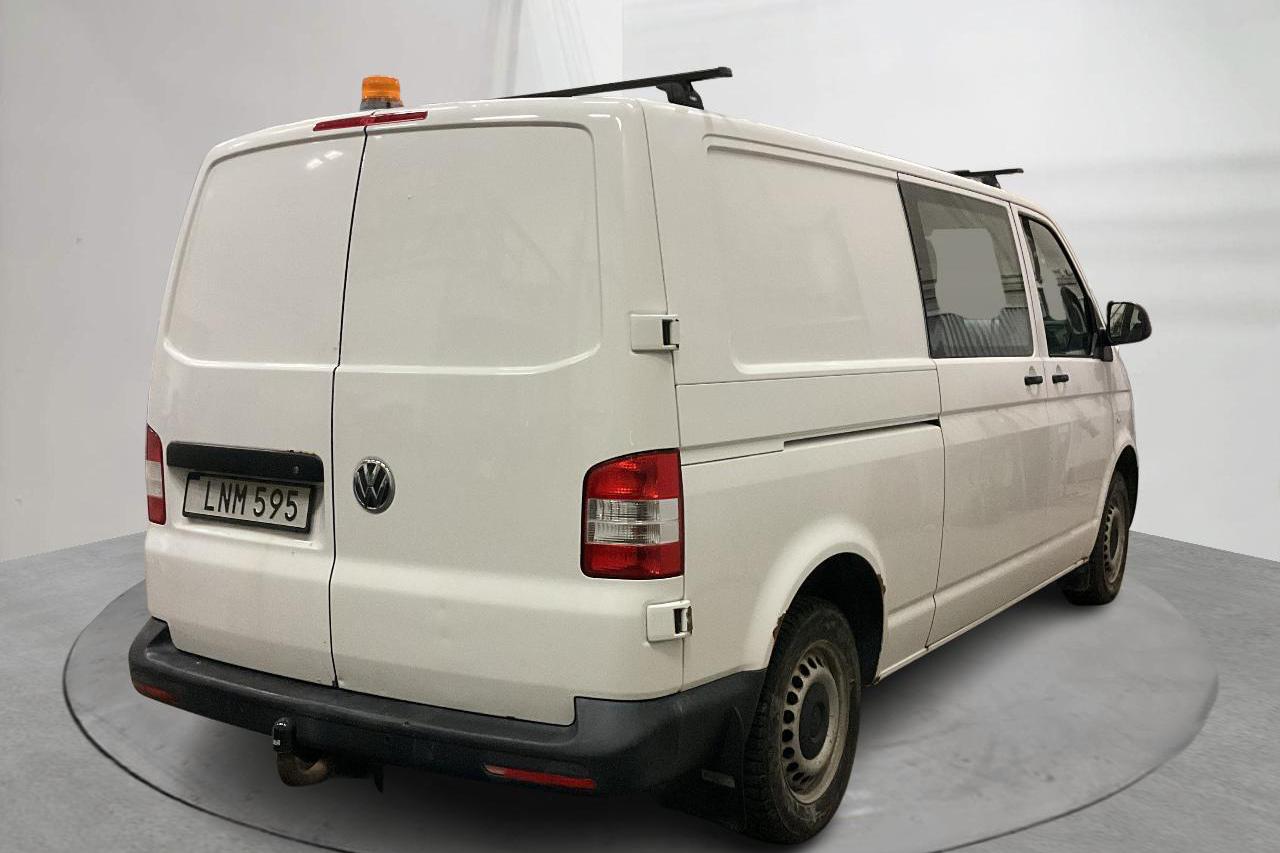 VW Transporter T5 2.0 TDI 4MOTION (140hk) - 144 780 km - Käsitsi - valge - 2015