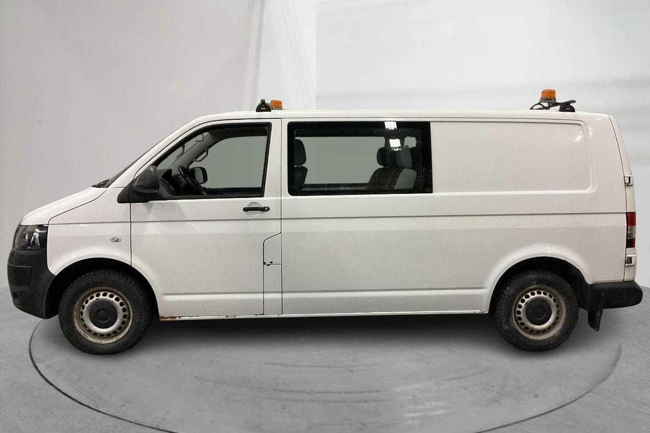 VW Transporter T5 2.0 TDI 4MOTION (140hk) - 144 780 km - Käsitsi - valge - 2015