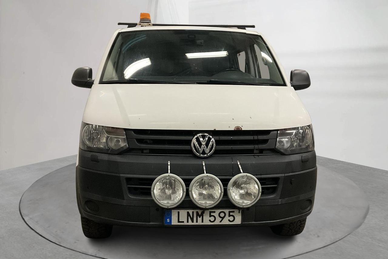 VW Transporter T5 2.0 TDI 4MOTION (140hk) - 144 780 km - Käsitsi - valge - 2015