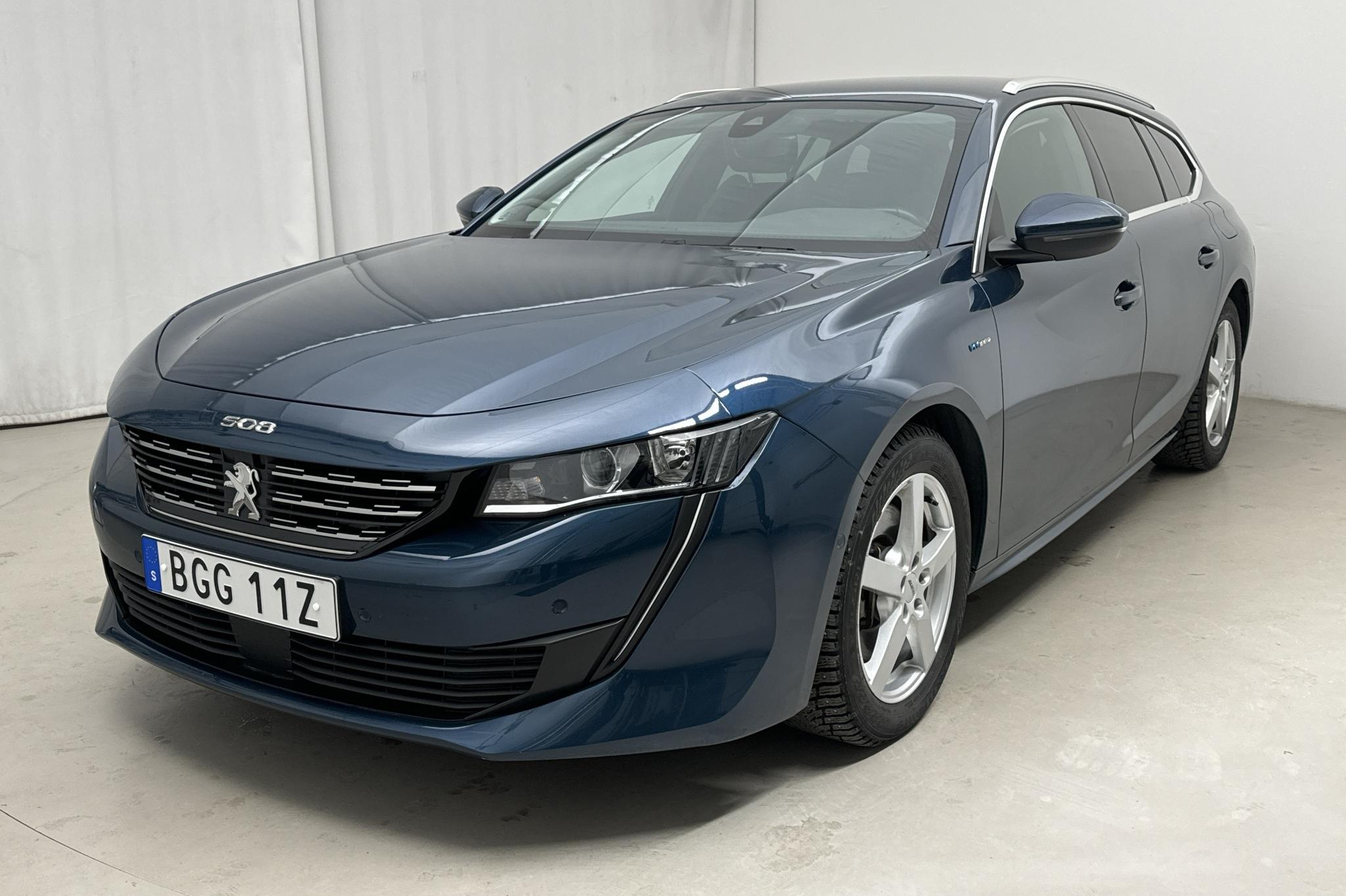 Peugeot 508 1.6 Hybrid SW (225hk) - 37 690 km - Automaattinen - sininen - 2021