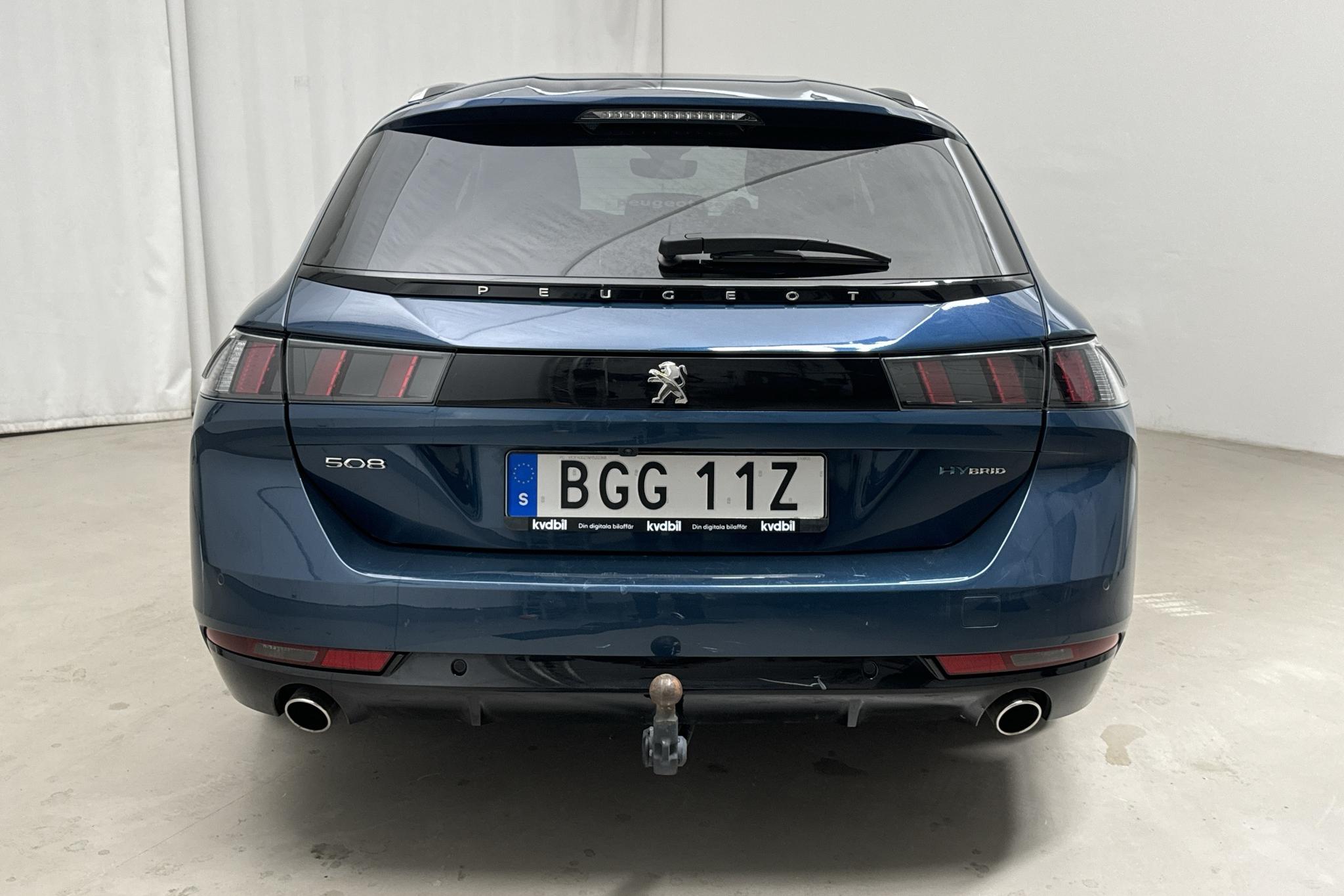 Peugeot 508 1.6 Hybrid SW (225hk) - 37 690 km - Automaattinen - sininen - 2021