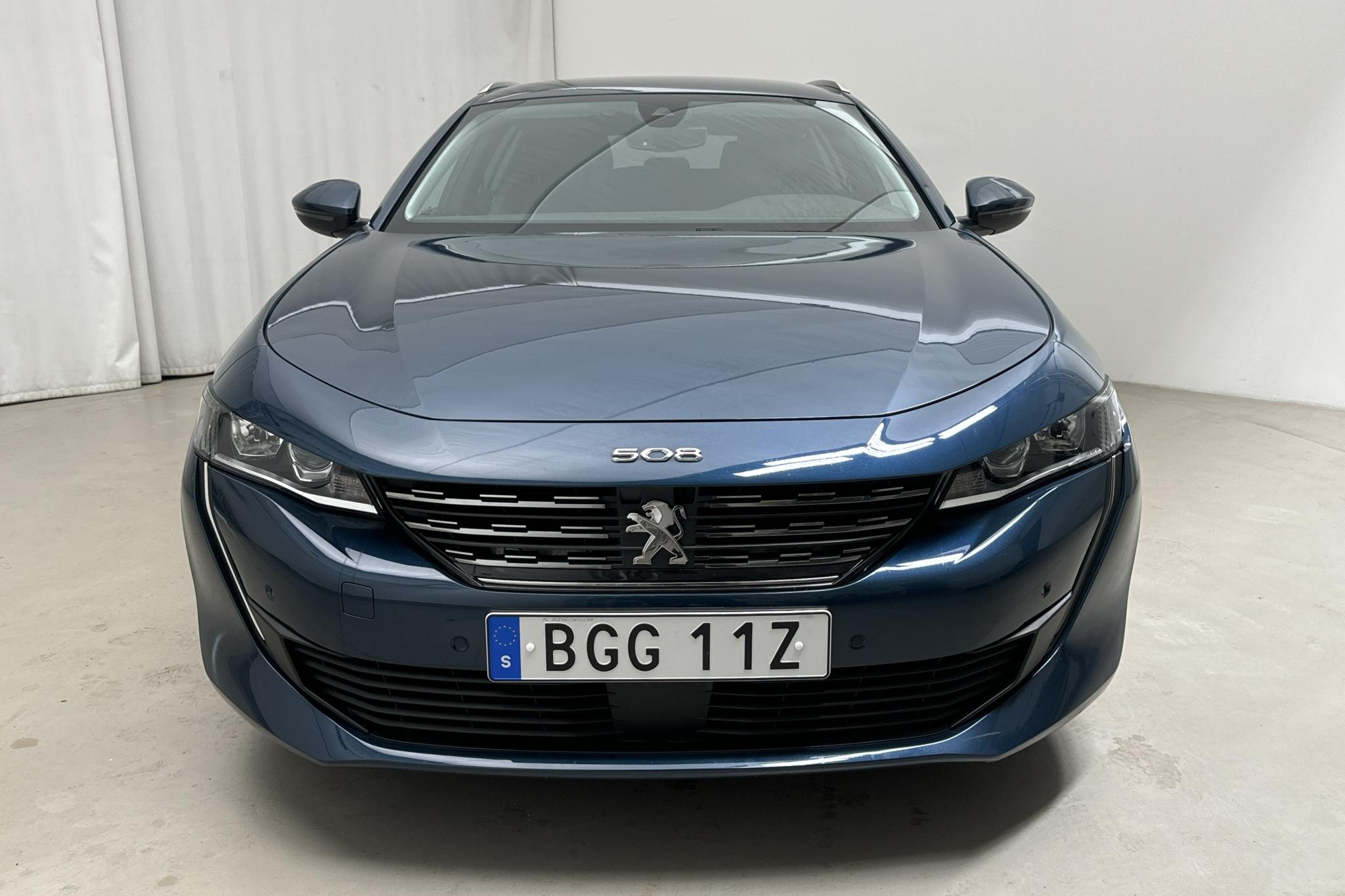 Peugeot 508 1.6 Hybrid SW (225hk) - 37 690 km - Automaattinen - sininen - 2021