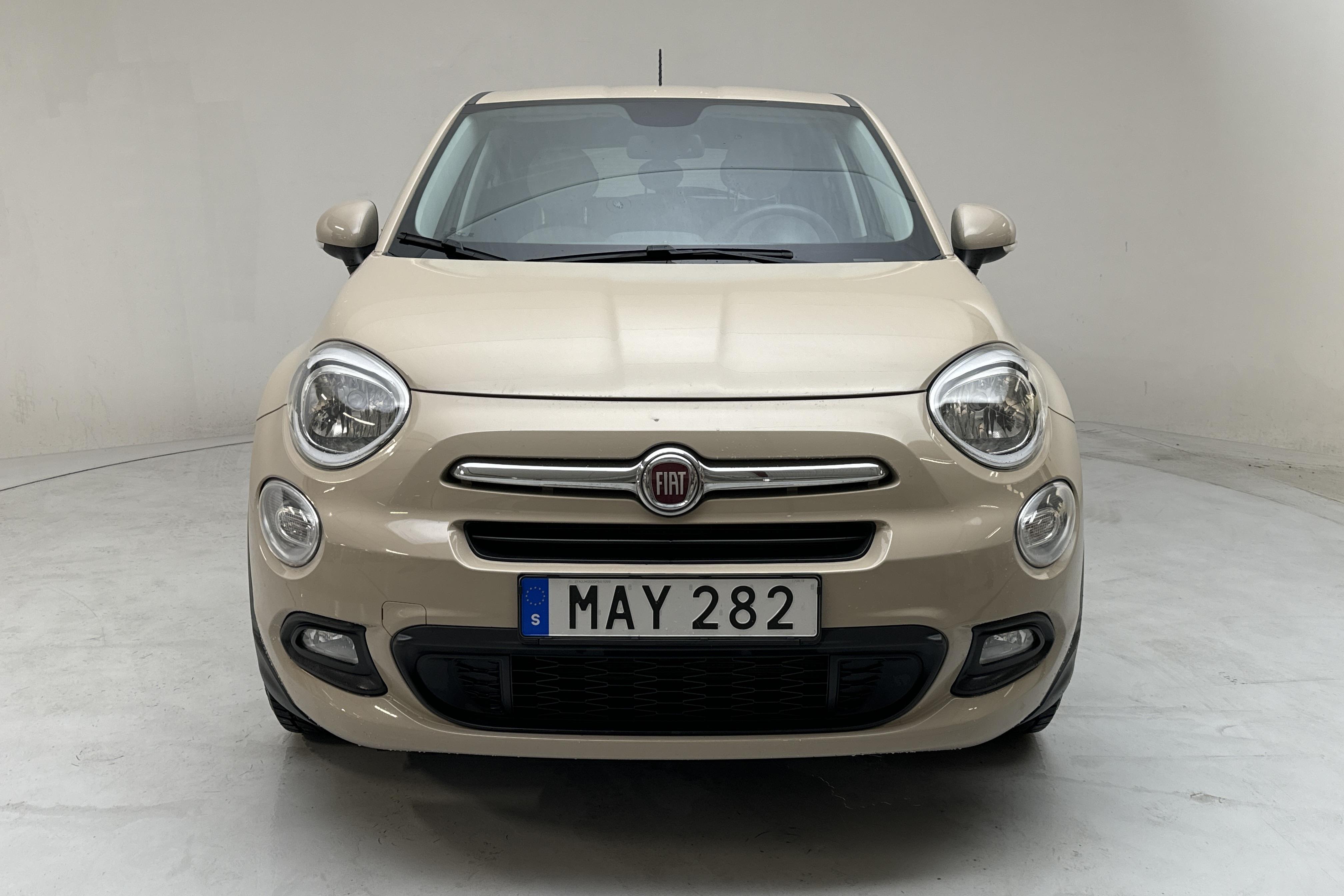 Fiat 500X 1.6 E-torq (110hk) - 86 420 km - Manualna - brązowy - 2017