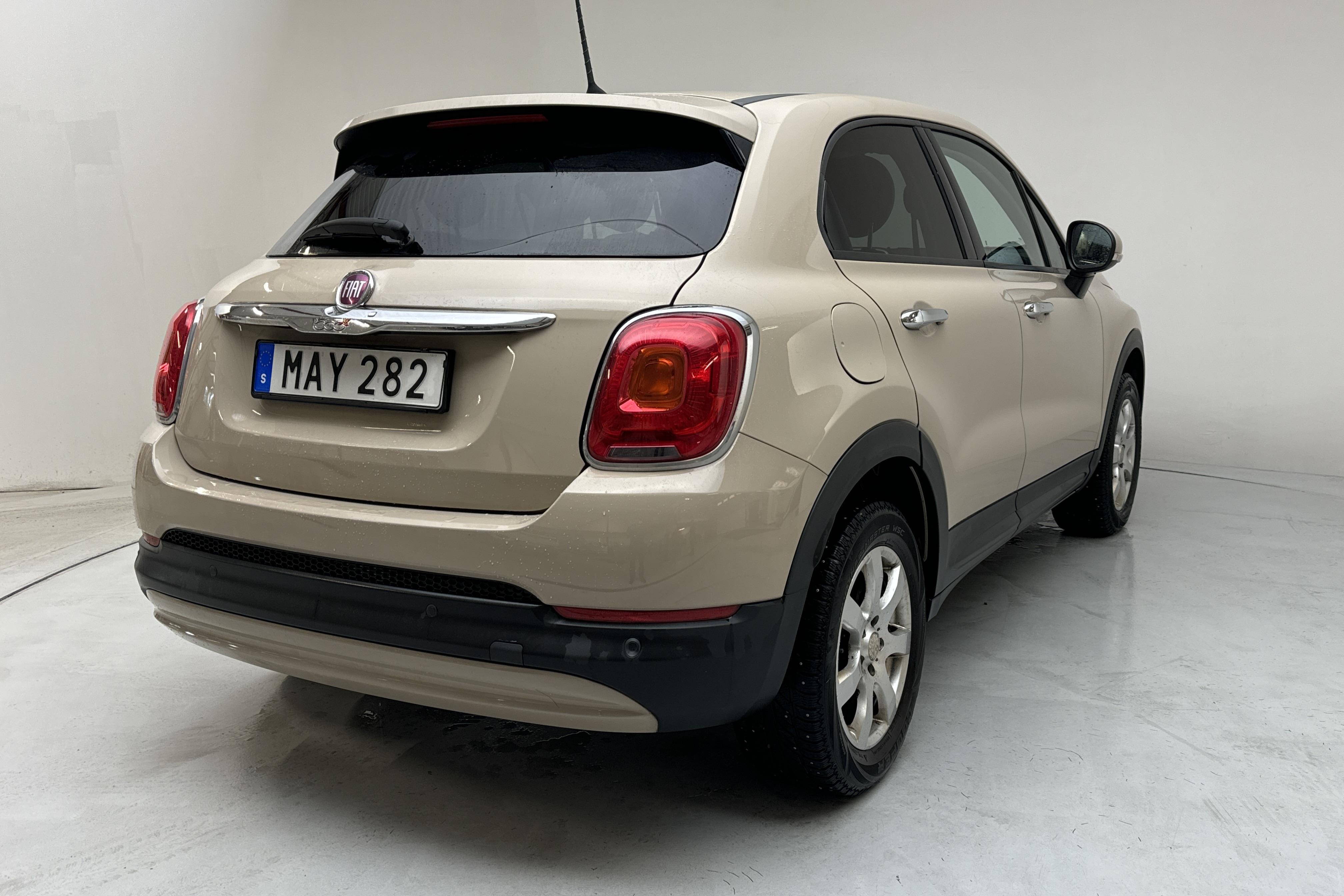 Fiat 500X 1.6 E-torq (110hk) - 86 420 km - Manualna - brązowy - 2017